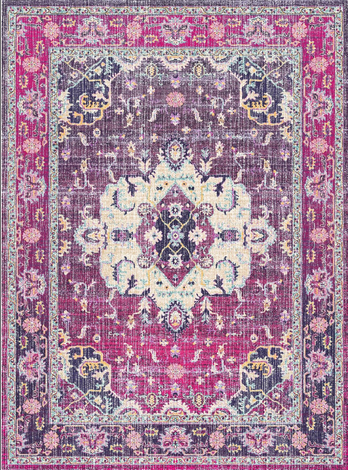 Wilton rug - Siliana (pink)