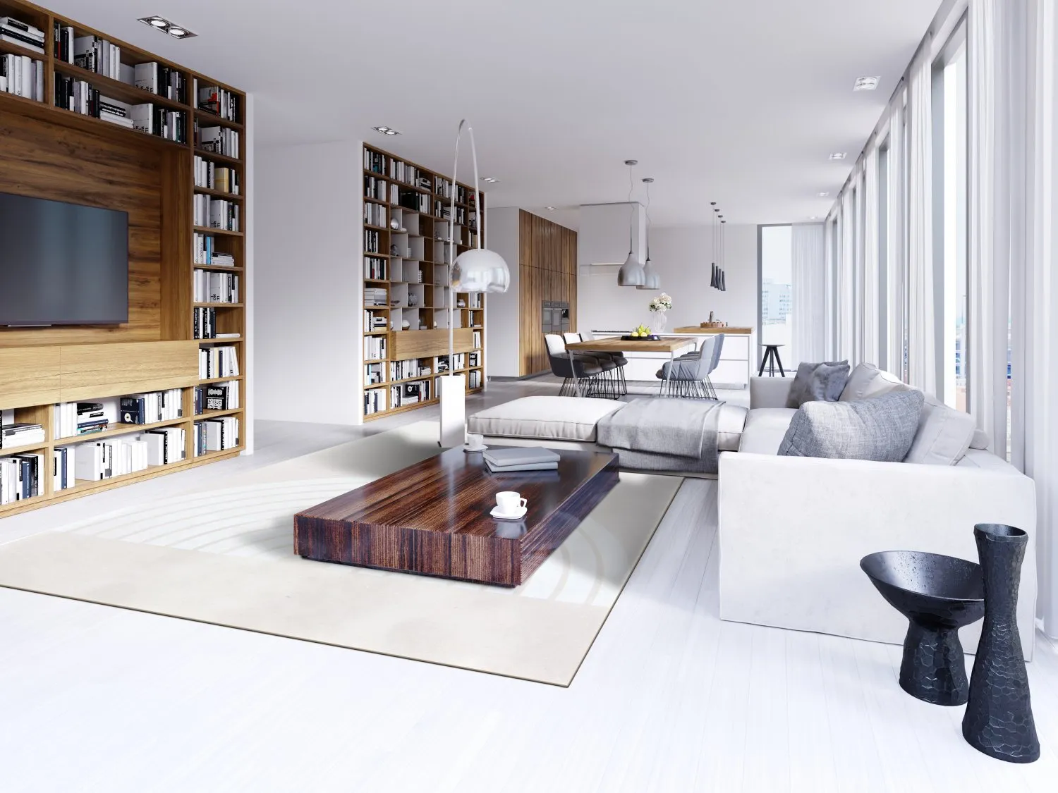Wilton rug - Dole (beige/white)