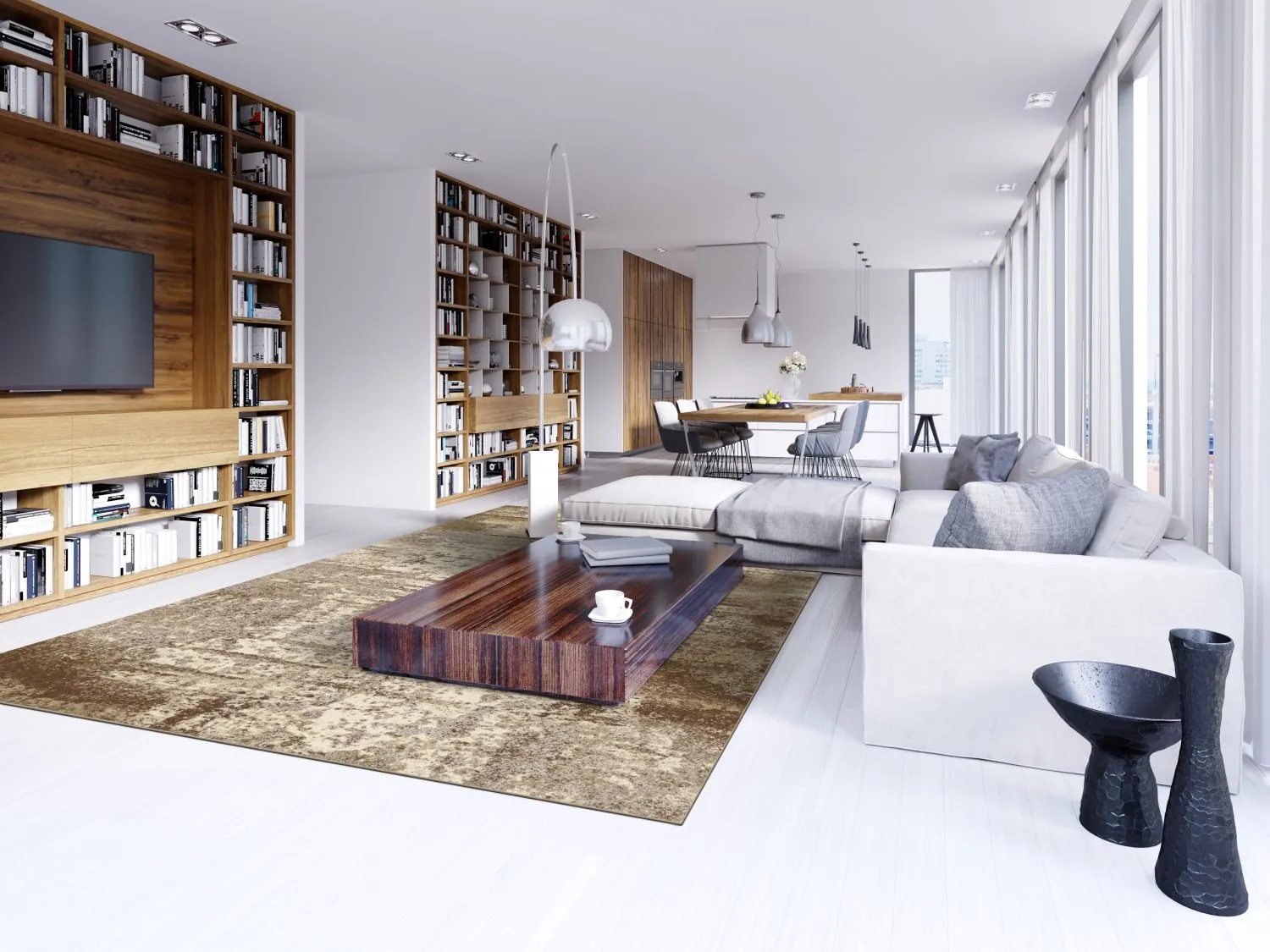 Wilton rug - Kebira (beige)