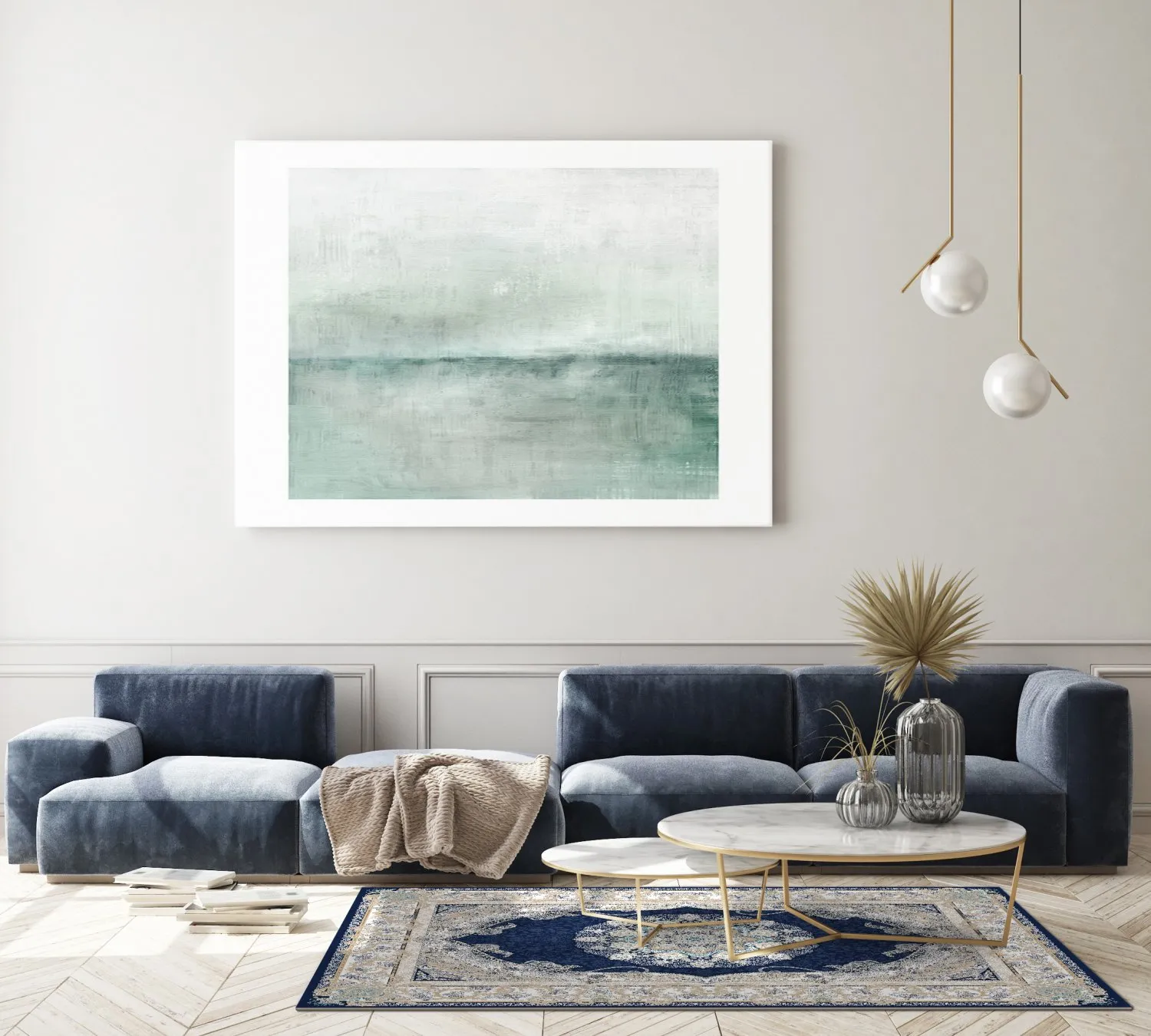 Wilton rug - Asara (blue)