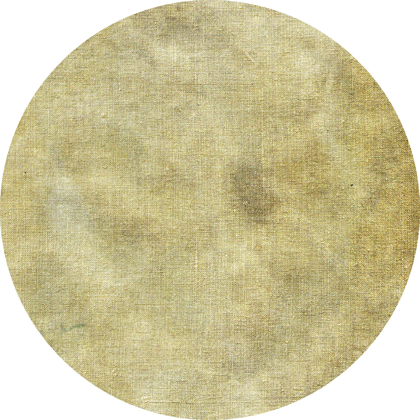 Round rug - Chodos (gold)