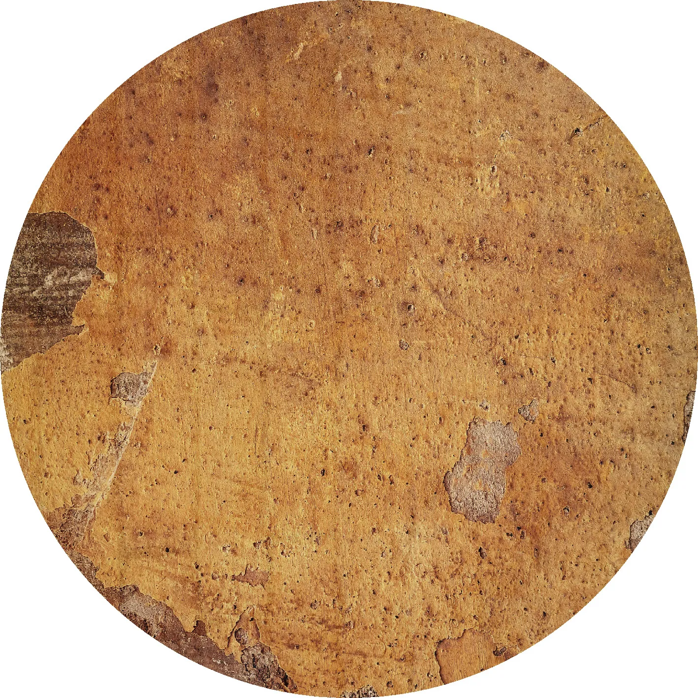Round rug - Valbona (rust)