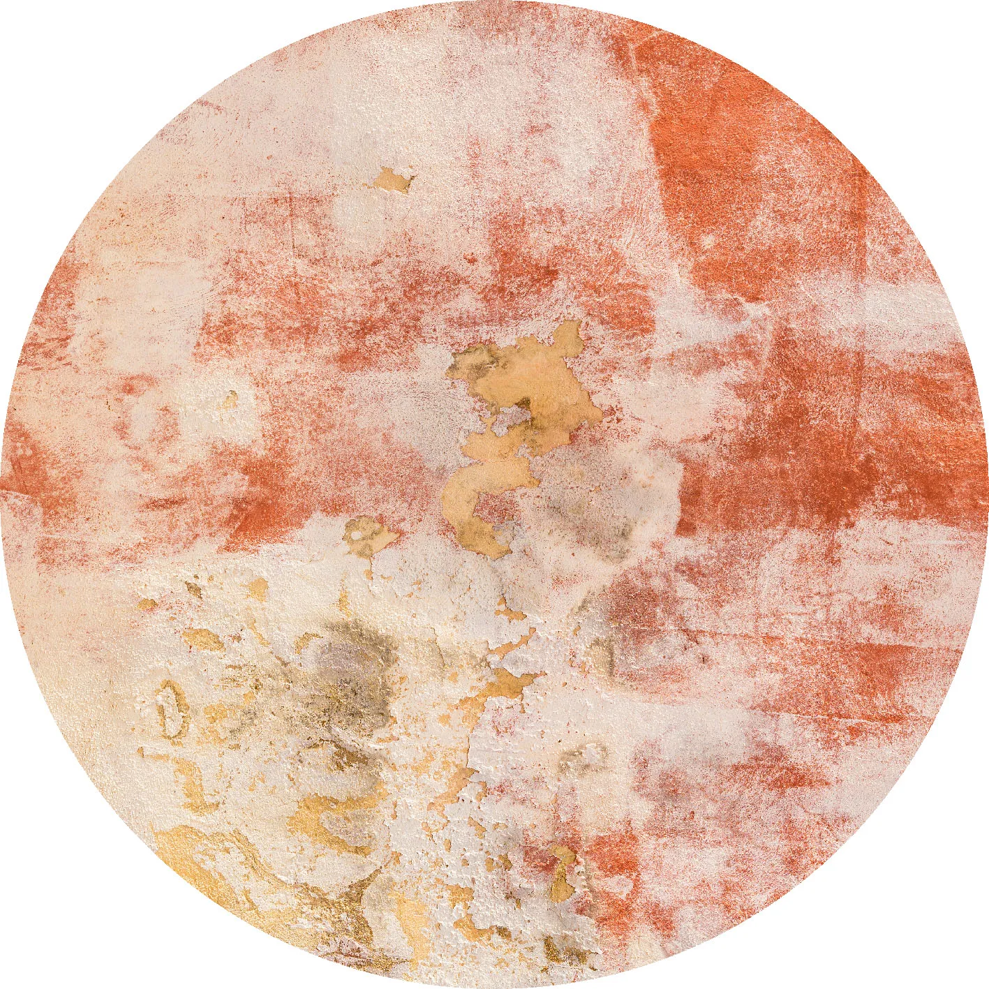 Round rug - Periana (pink/multi)