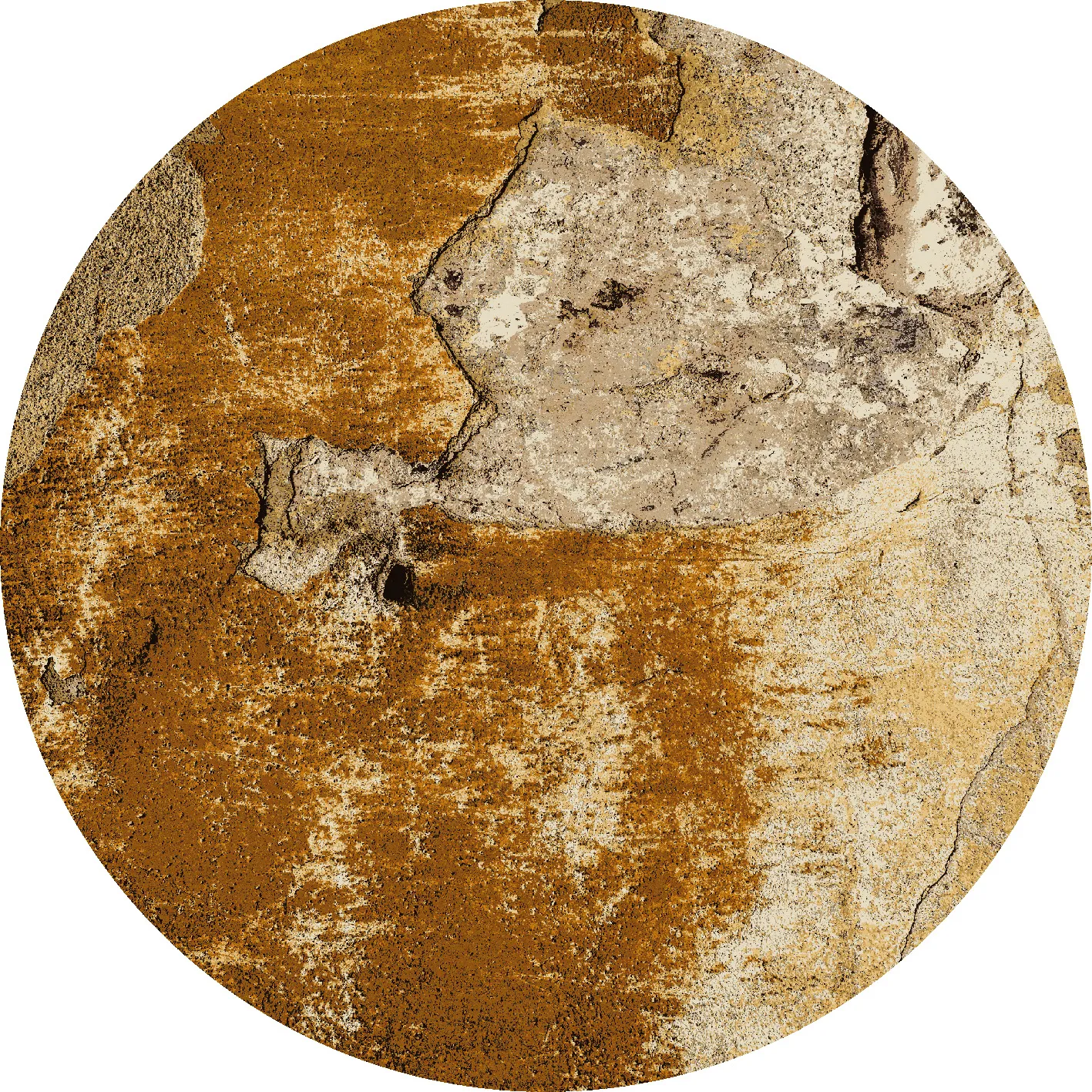 Round rug - Olivera (brown)