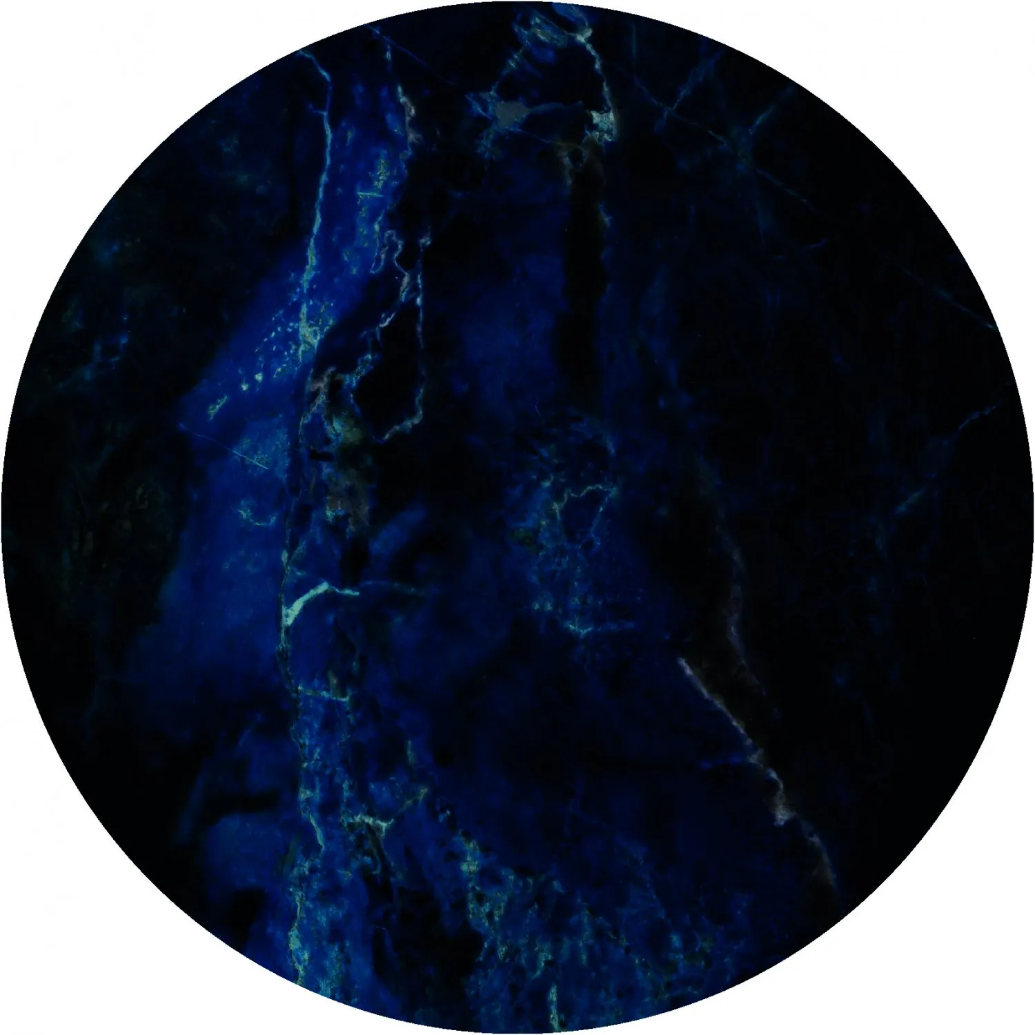 Round rug - Zuani (dark blue)