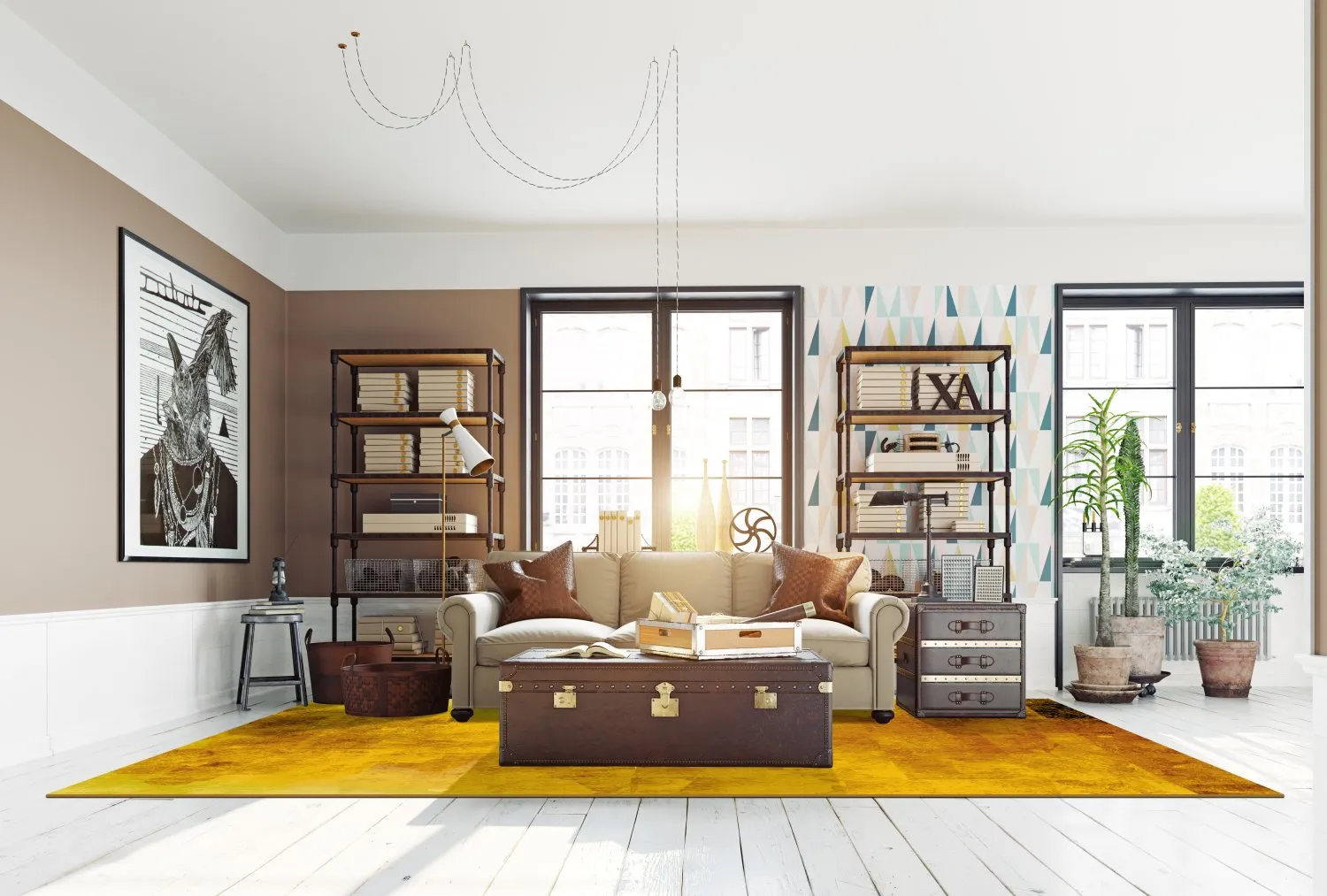 Wilton rug - Benali (gold)