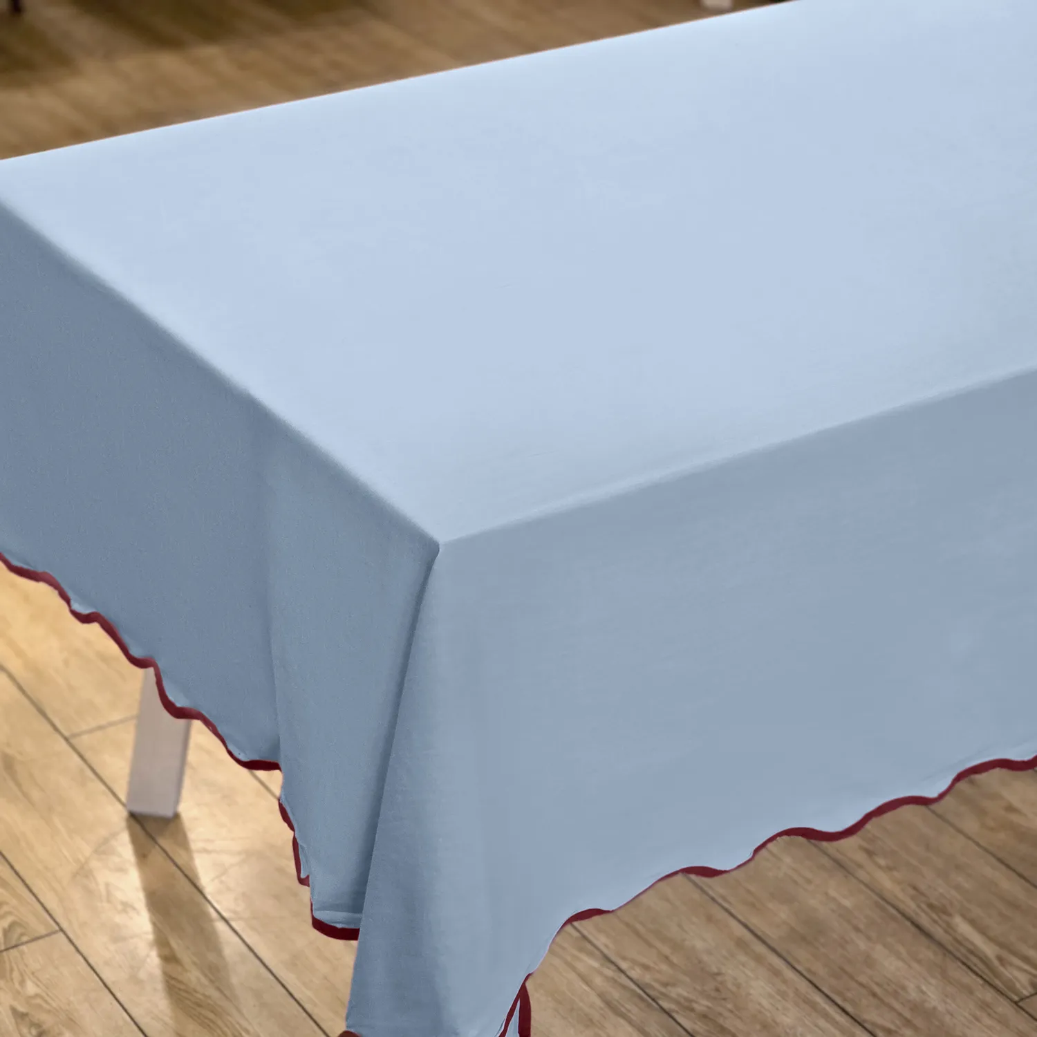 Cotton tablecloth - Yrsa (blue)