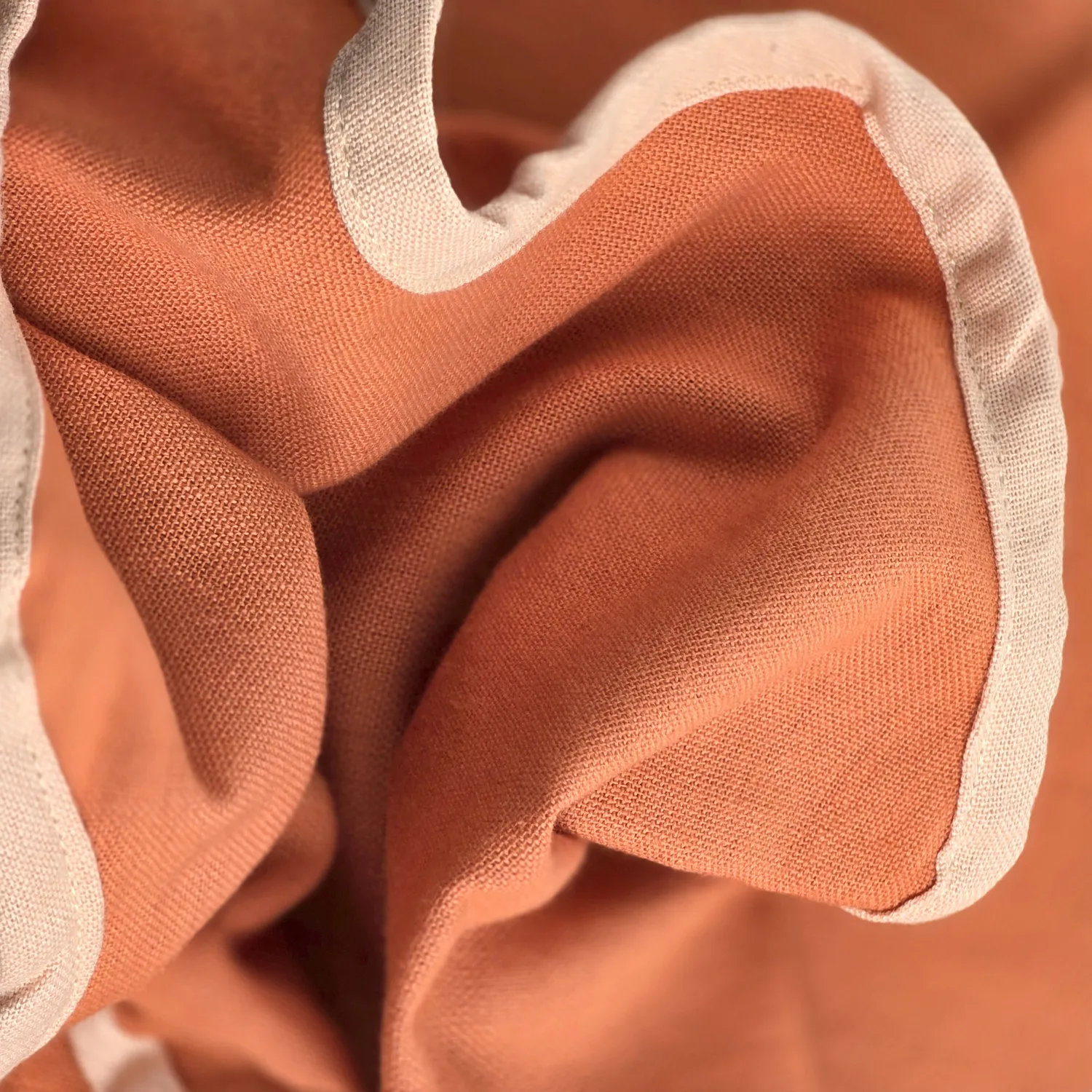 Cotton tablecloth - Yrsa (rust)