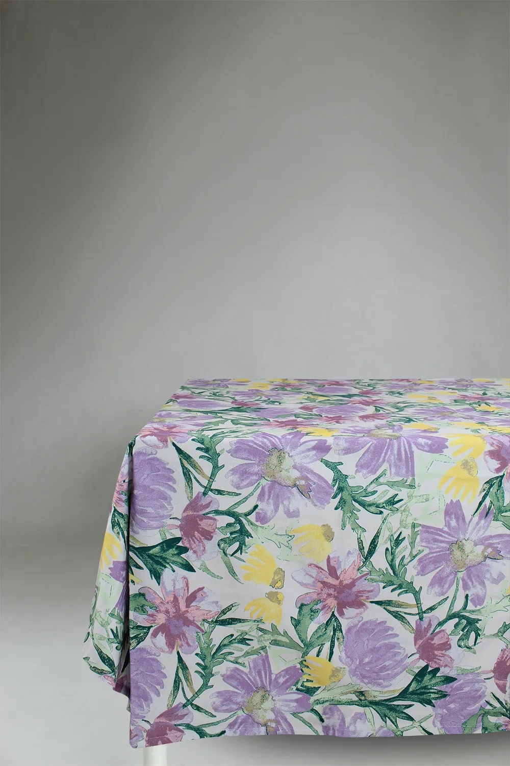 Cotton tablecloth - Cutie (purple)