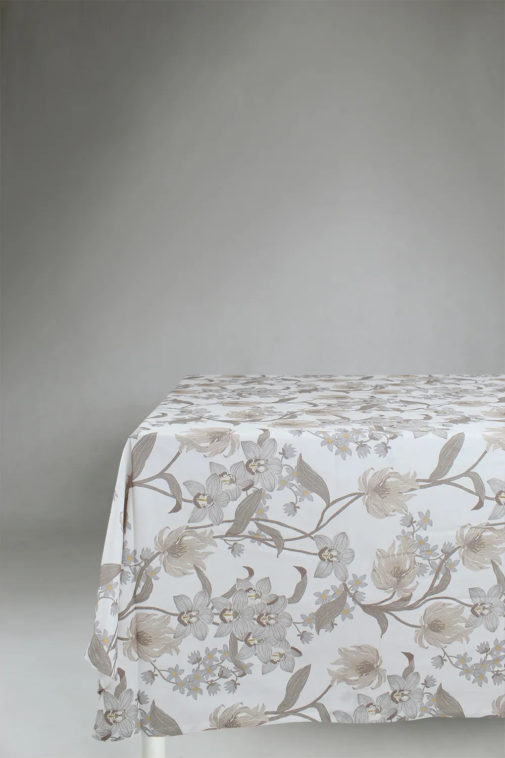 Cotton tablecloth - Florina (beige)