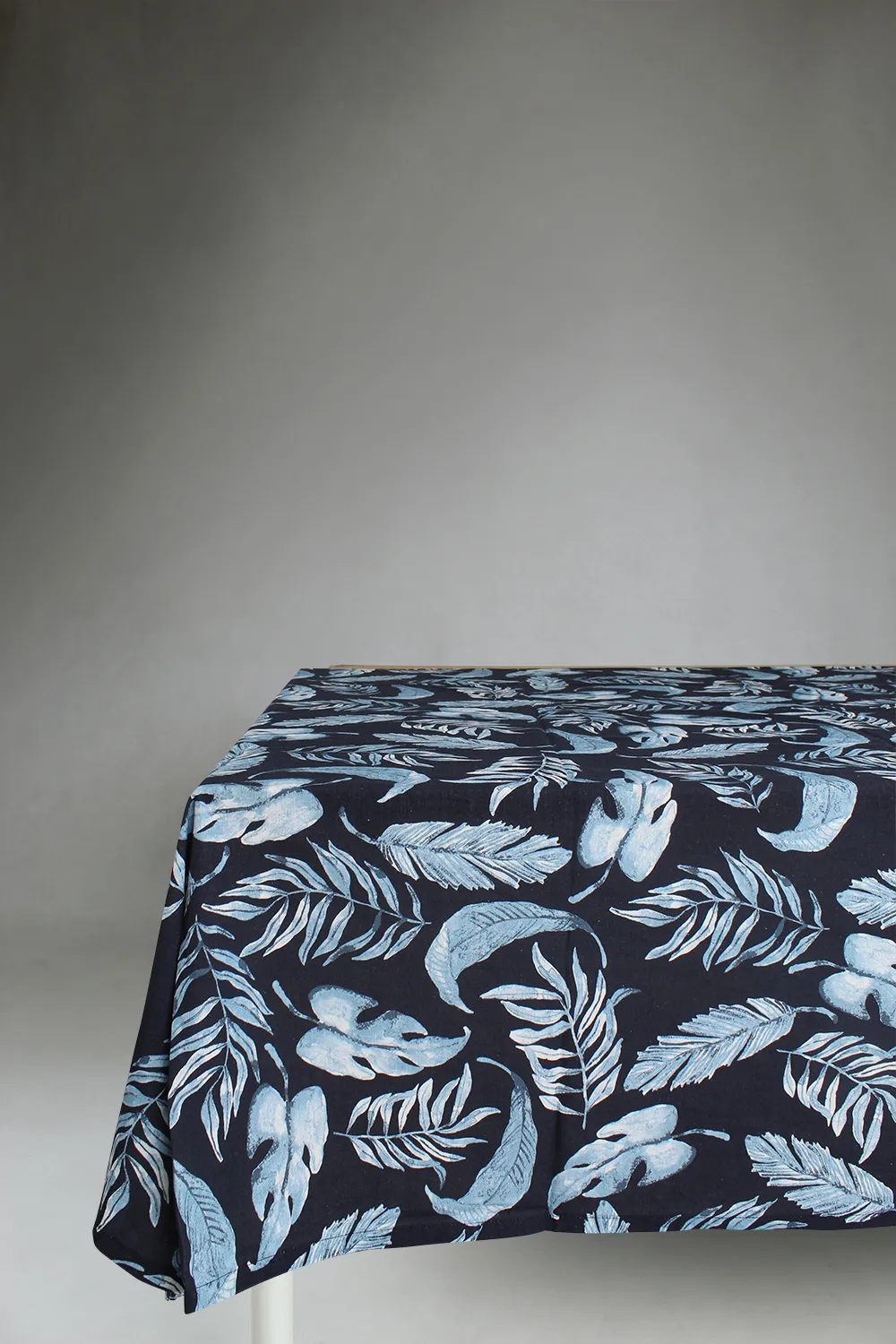 Cotton tablecloth - Lowe (blue)