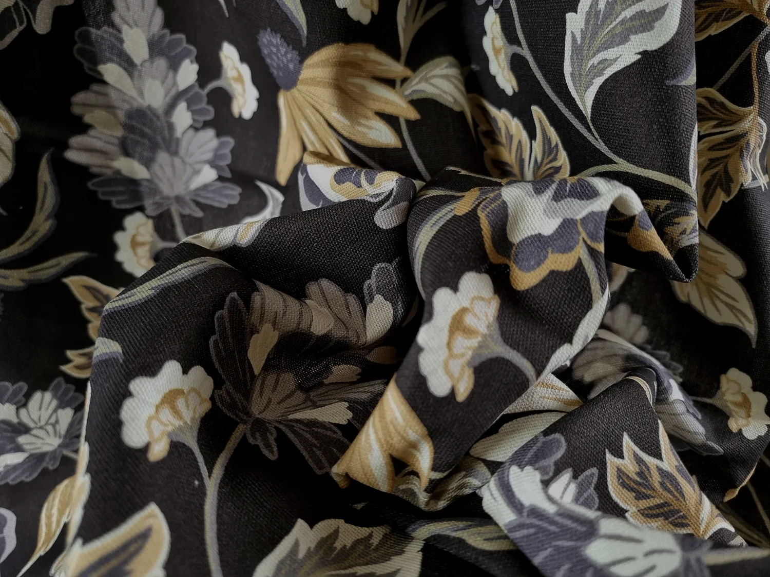 Cotton tablecloth - Mathilde (blue)