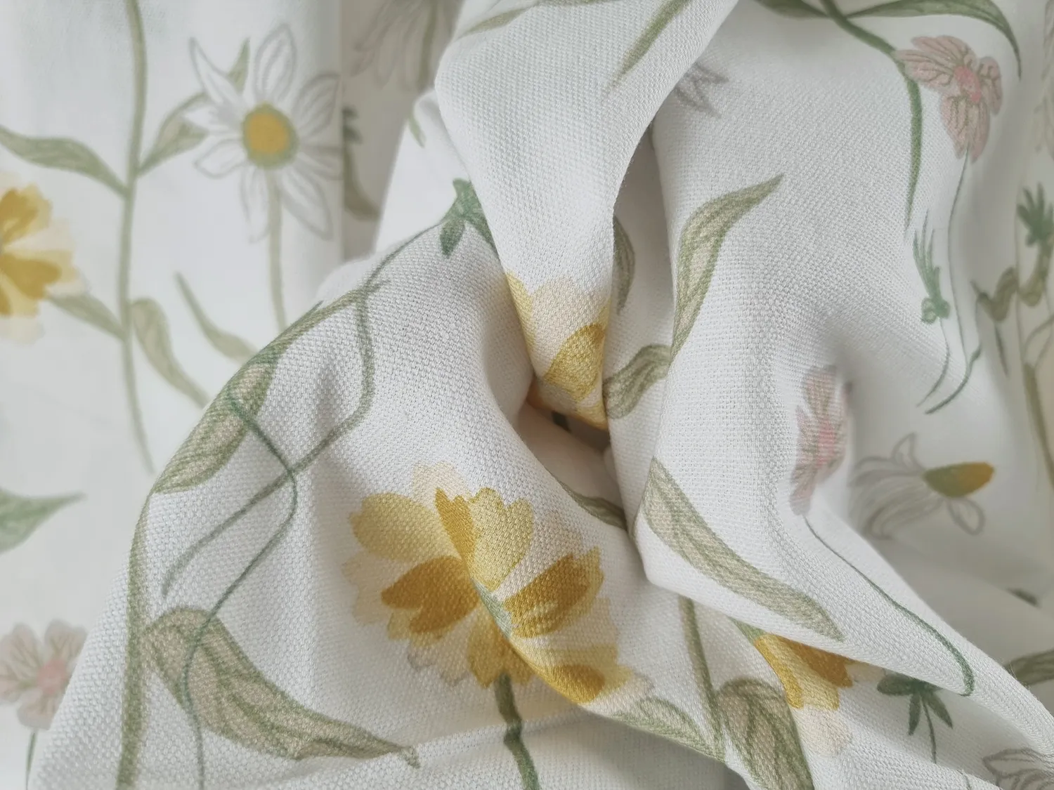 Cotton tablecloth - Sweetie (yellow)