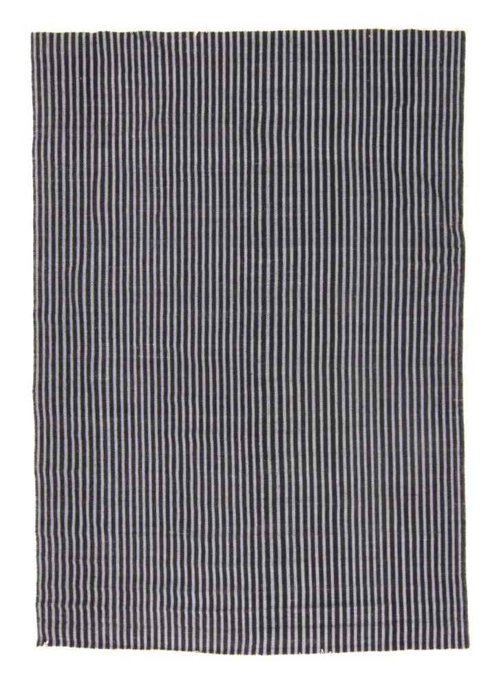 Rag rug - Eila (grey/grey-black)