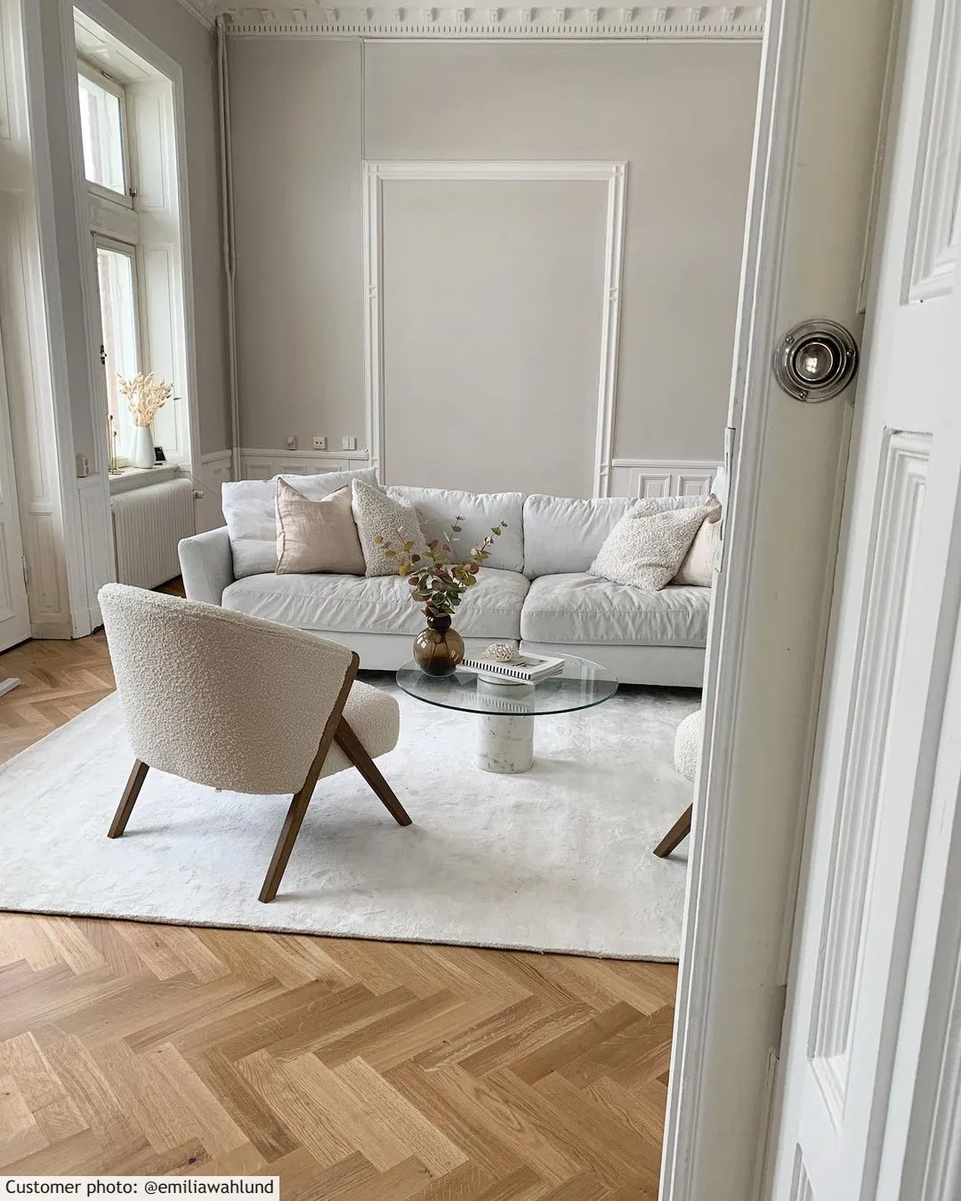 Viscose rug - Jodhpur Special Luxury Edition (offwhite)