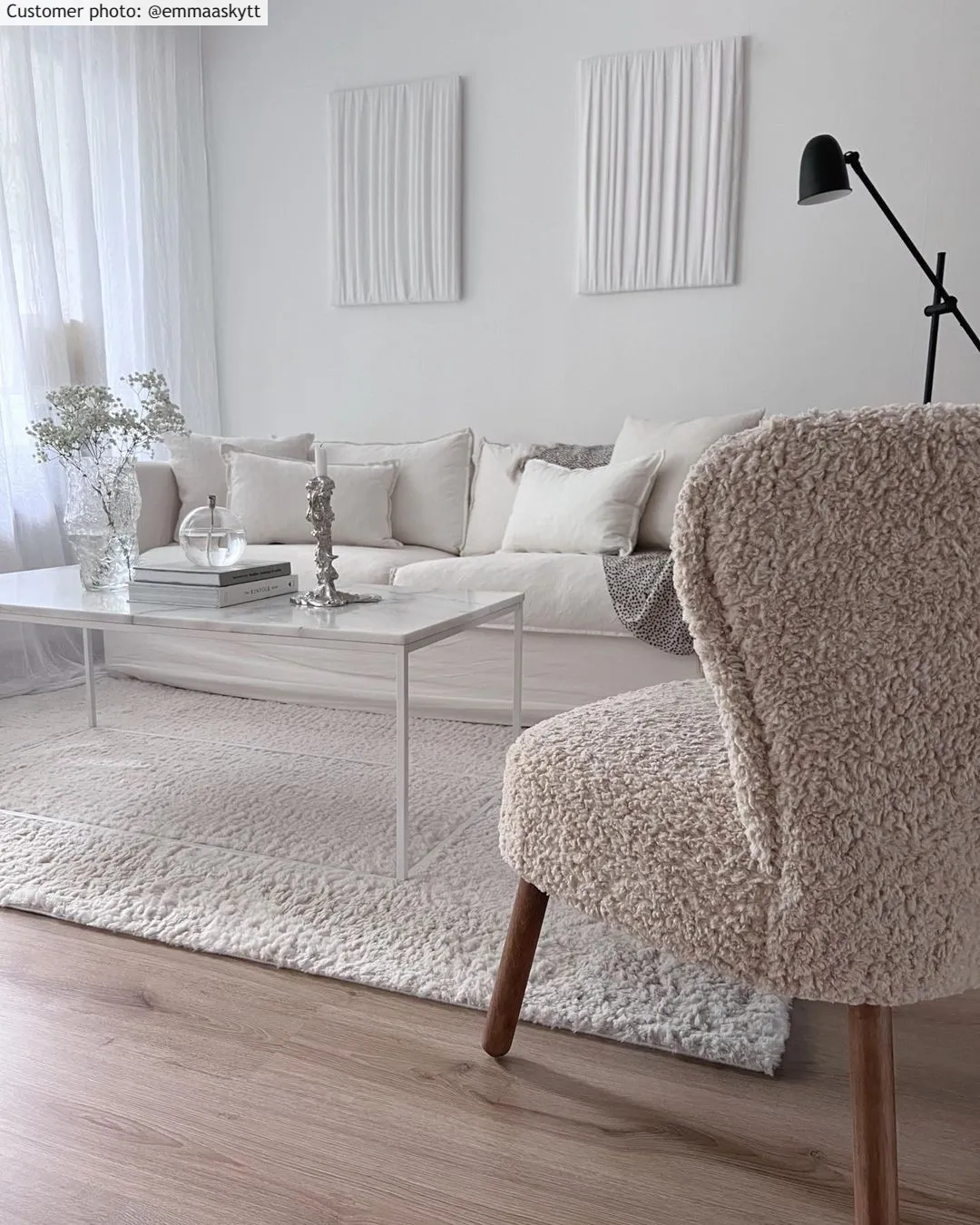 Shaggy rugs - Kanvas (beige)