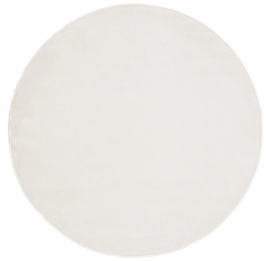 Round rug - Sunayama (white)