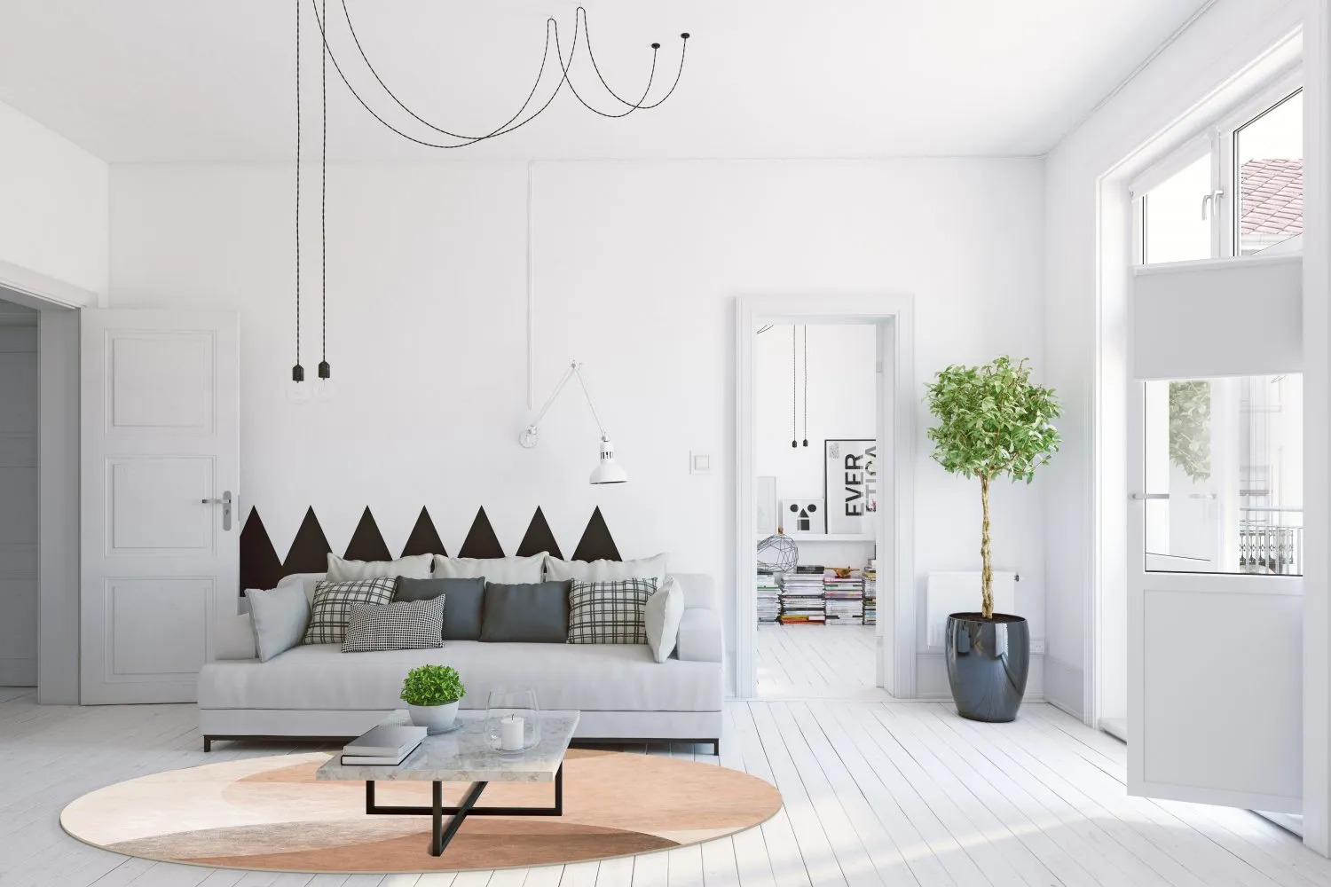 Round rug - Craon (multi)