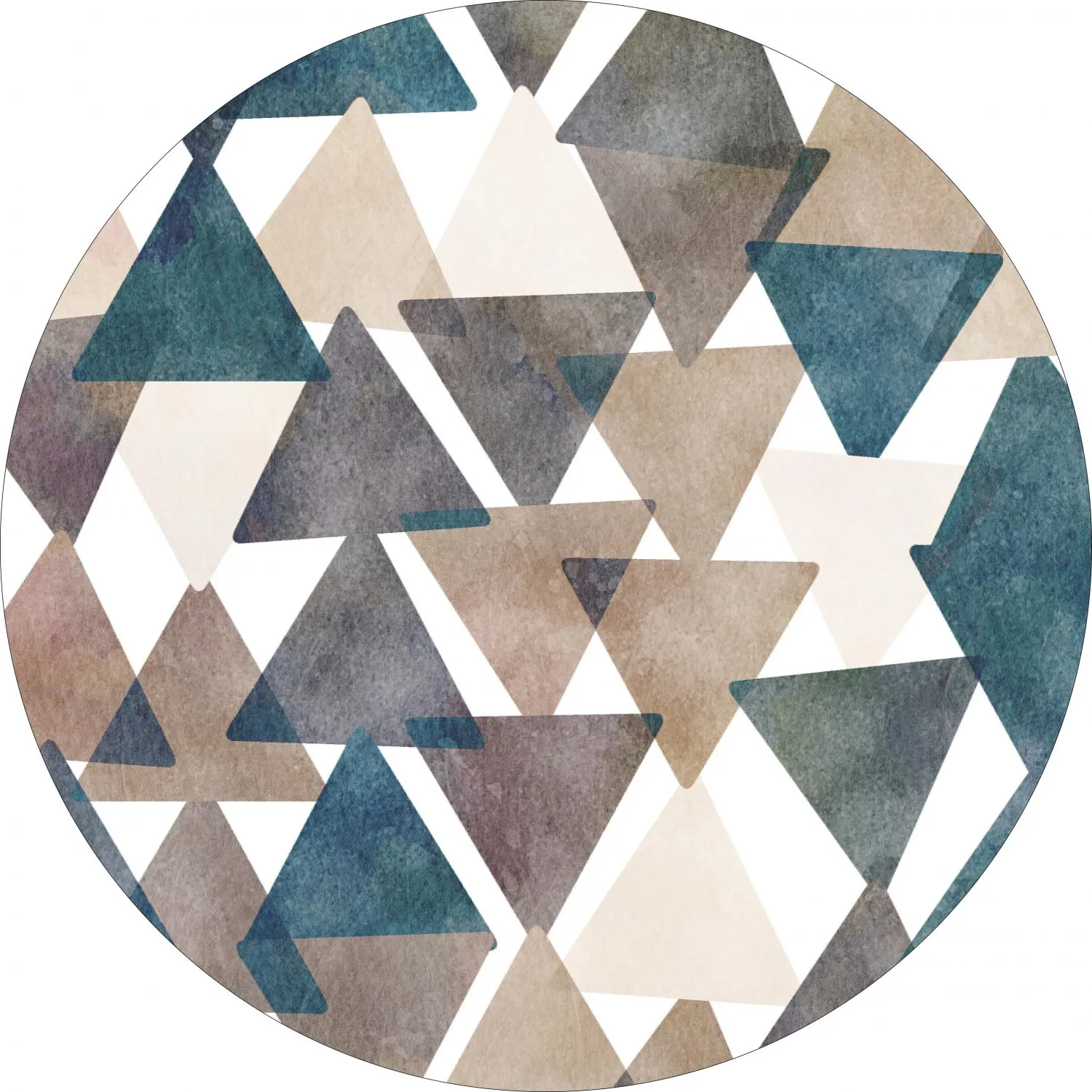 Round rug - Branco (multi)