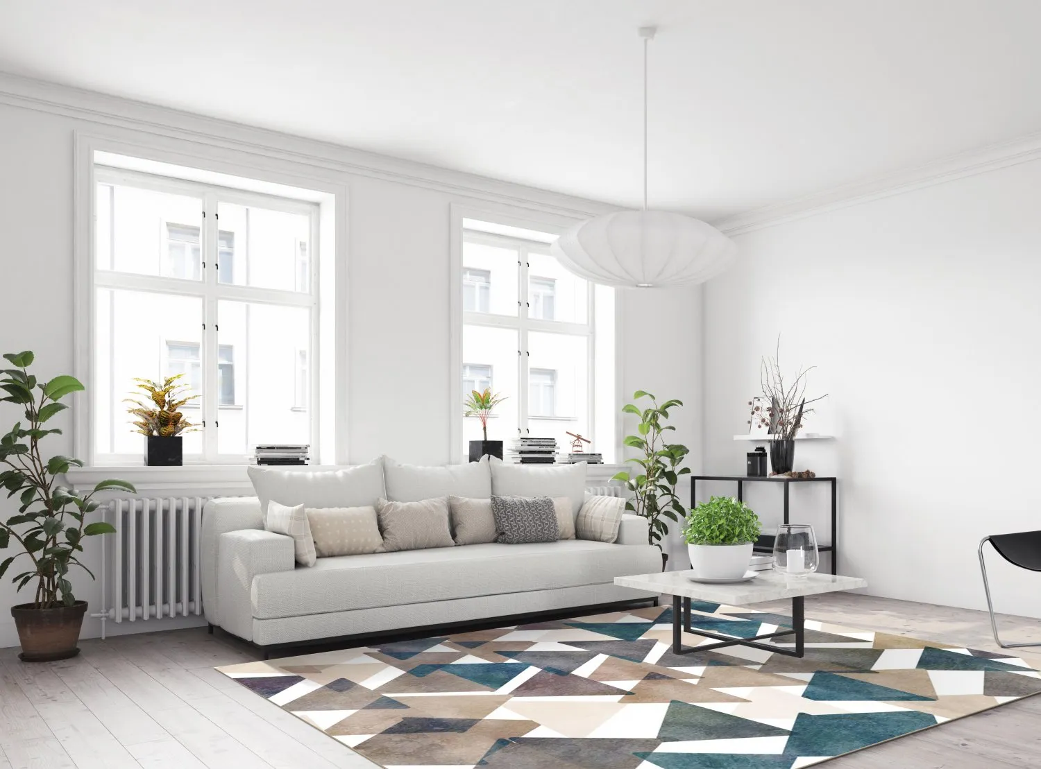 Wilton rug - Branco (multi)
