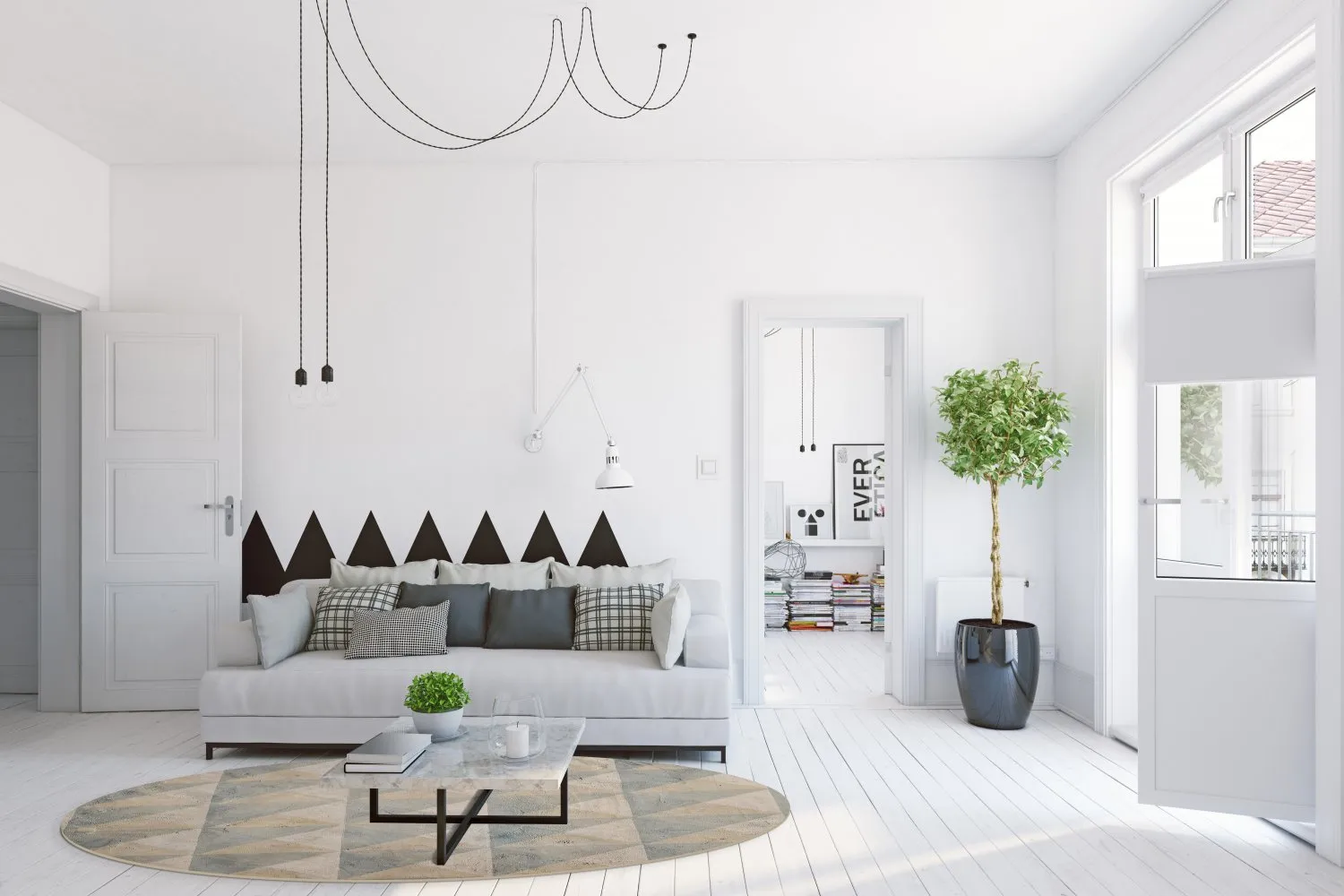 Round rug - Manso (multi)