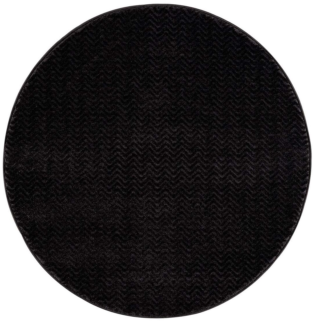 Round rugs - Pandora (black)