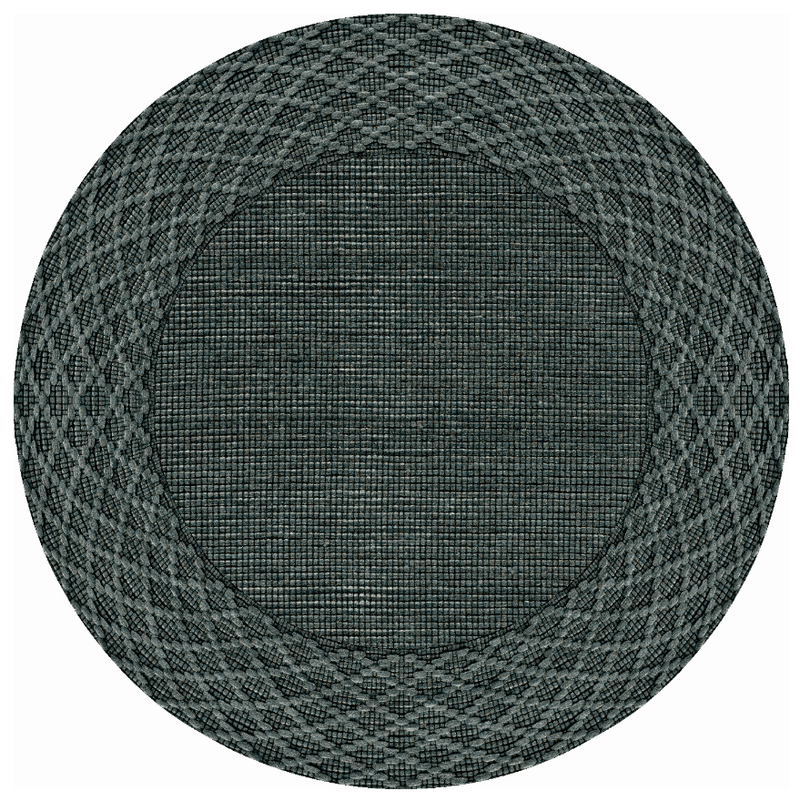 Round rug - Favone (blue)