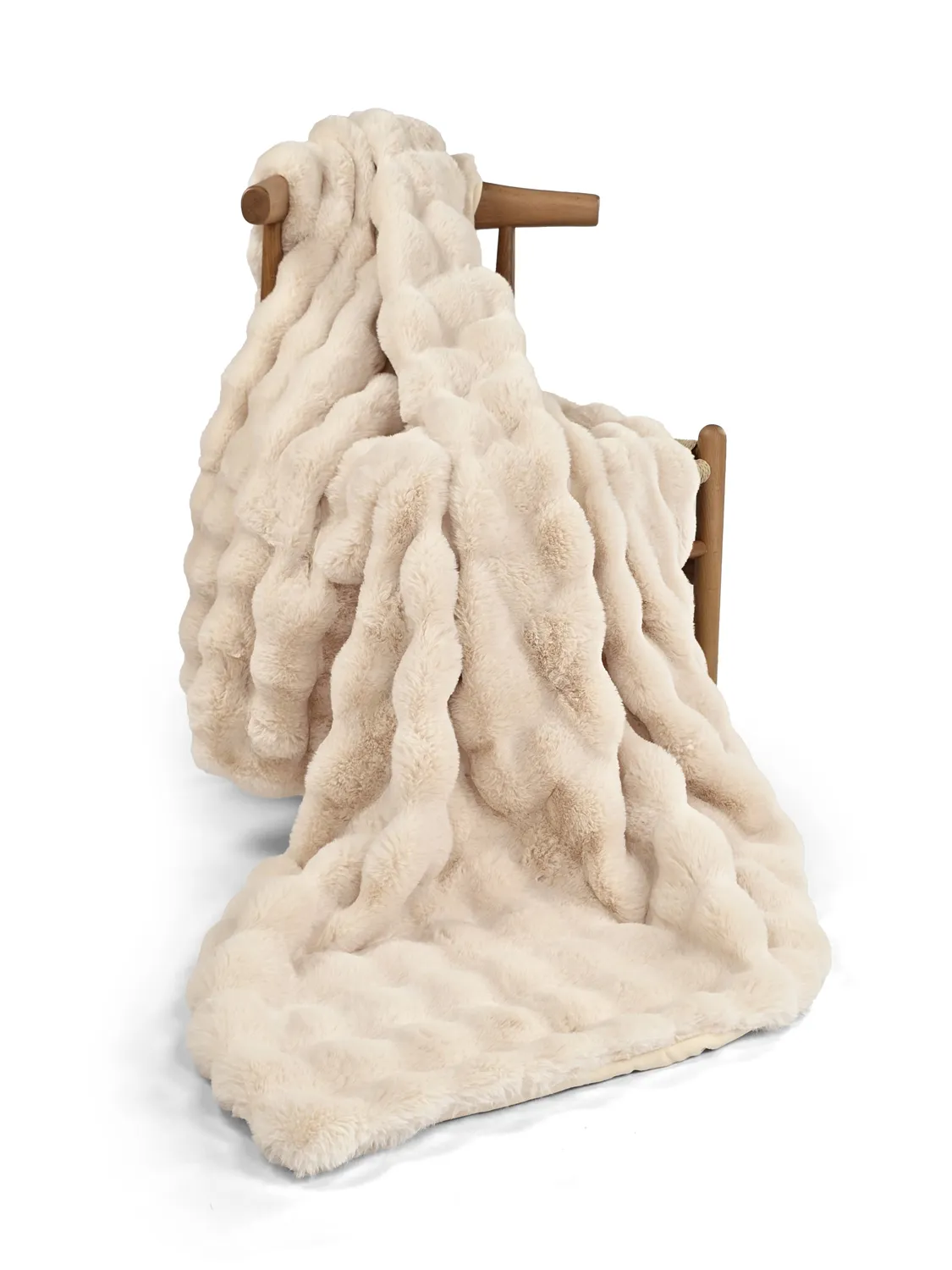 Throws - Aranga Bubble Throw (beige)