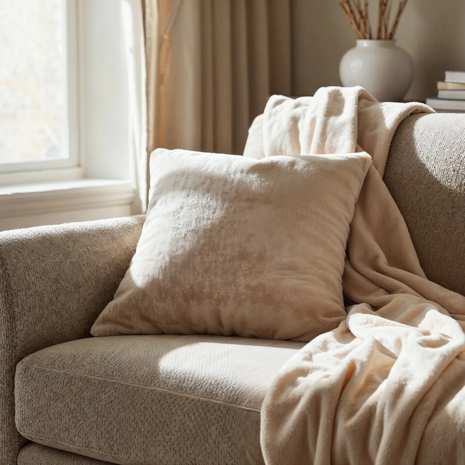 Throws - Aranga Super Soft Throw (beige)