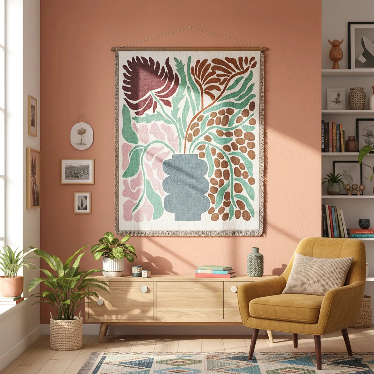 Throws - Bloom Tapestry Blanket (multi)