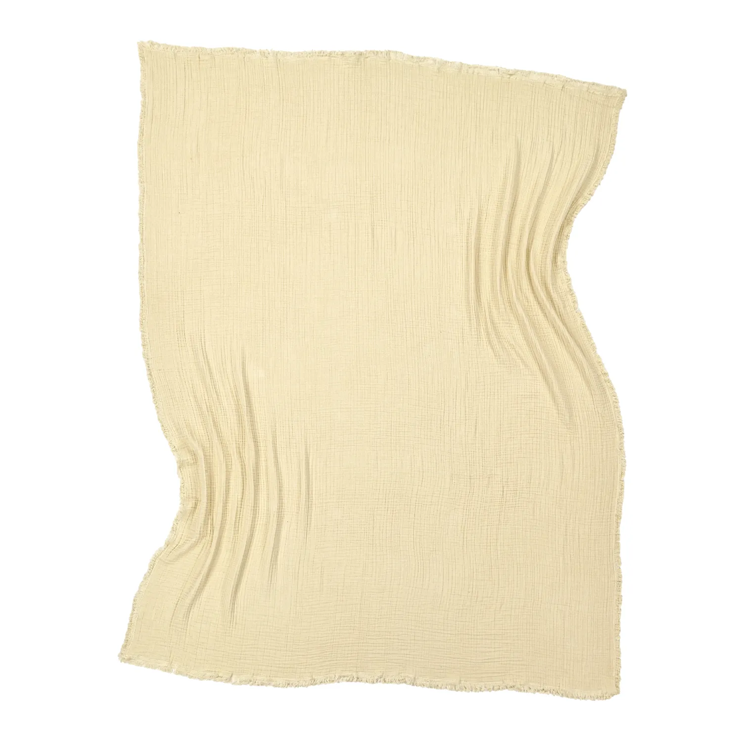 Throws - Muslin throw - Dorena (cream)