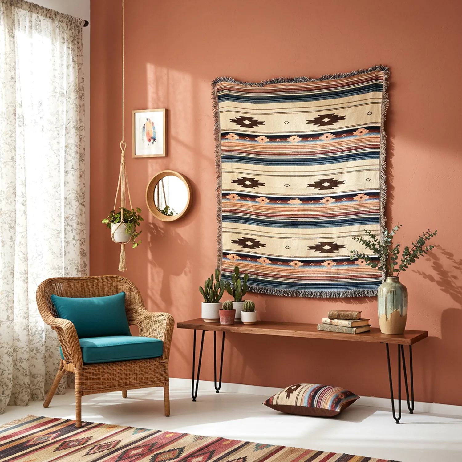 Throws - Byblos Tapestry Blanket (multi)