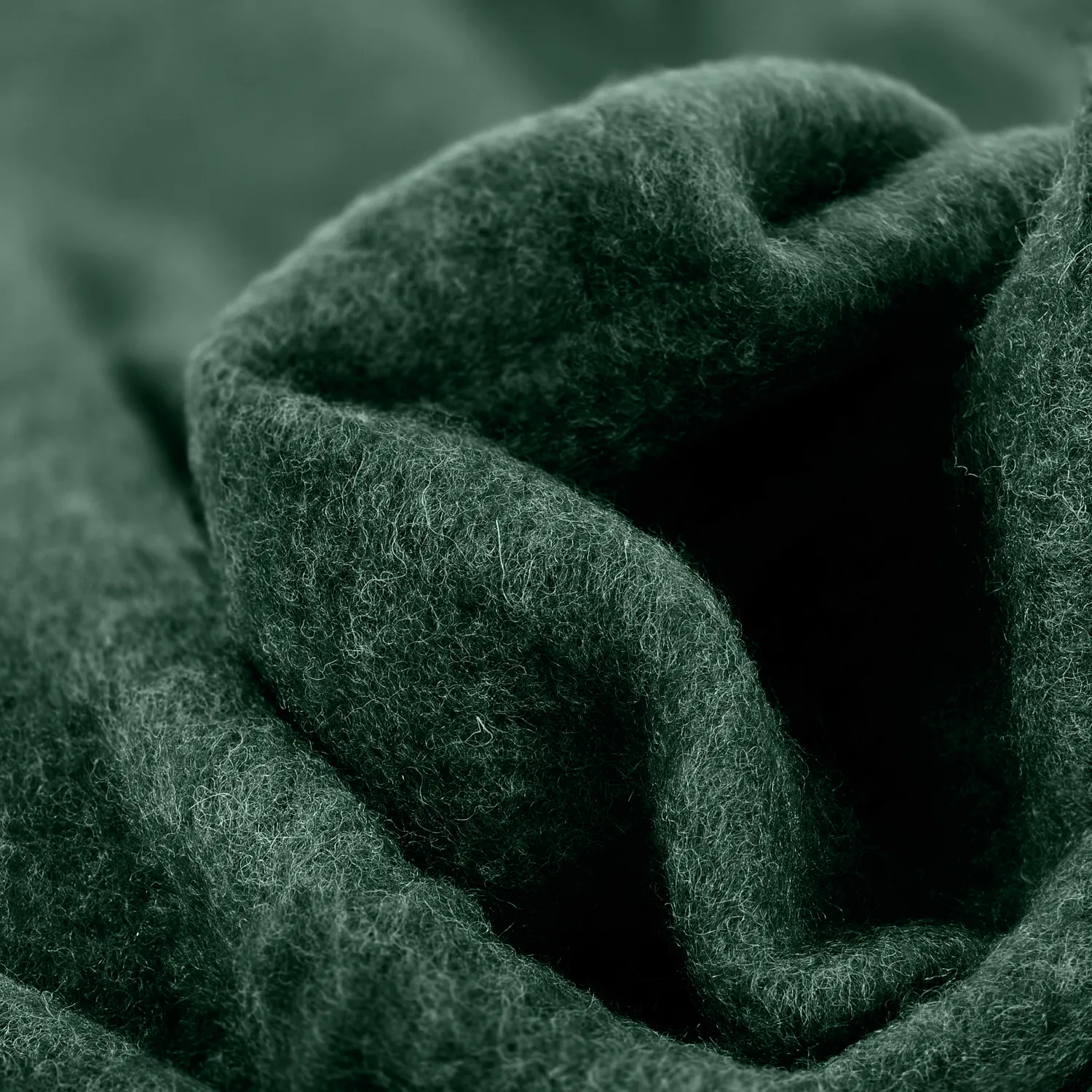 Throws - Plaid in wool mix - Samantha (green)