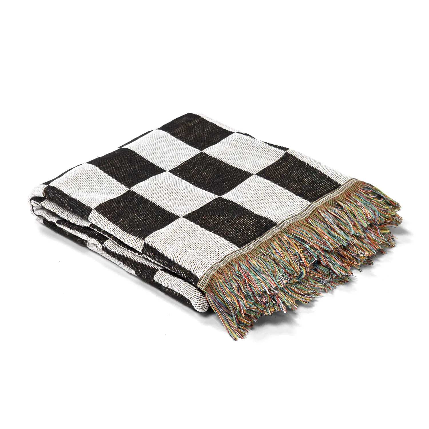 Throws - Wallace Tapestry Blanket (black/white)