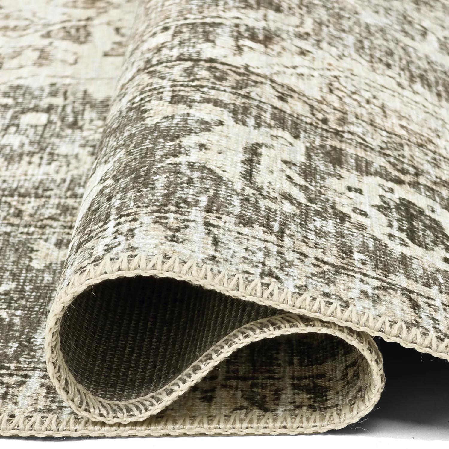 Flatweave rug - Alvand (black)