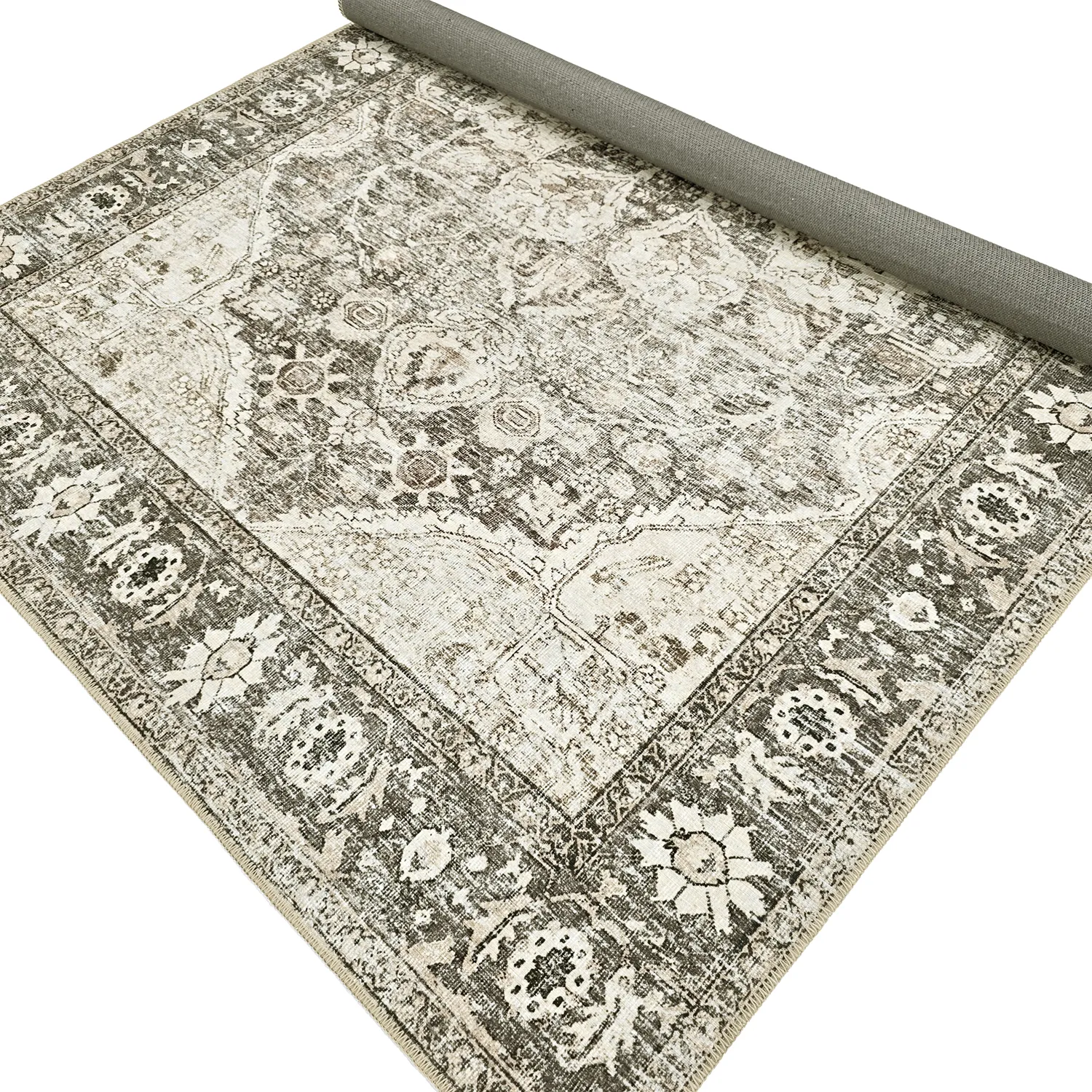 Flatweave rug - Alvand (black)