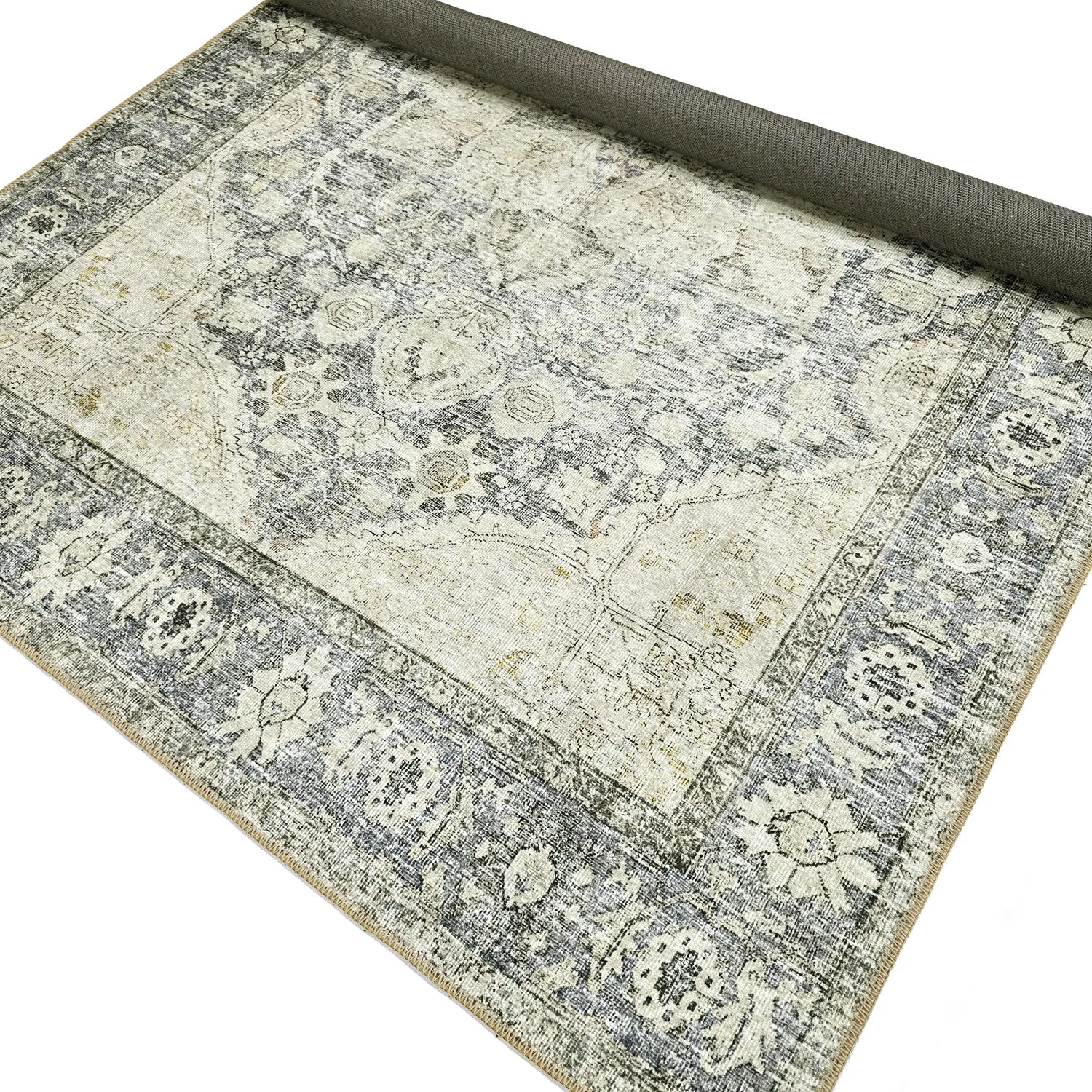 Flatweave rug - Alvand (grey)