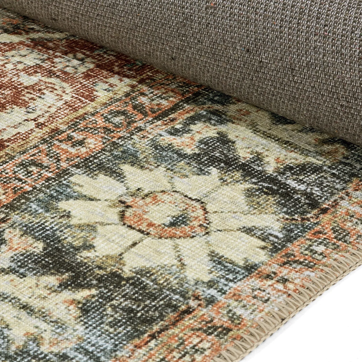 Flatweave rug - Alvand (red)