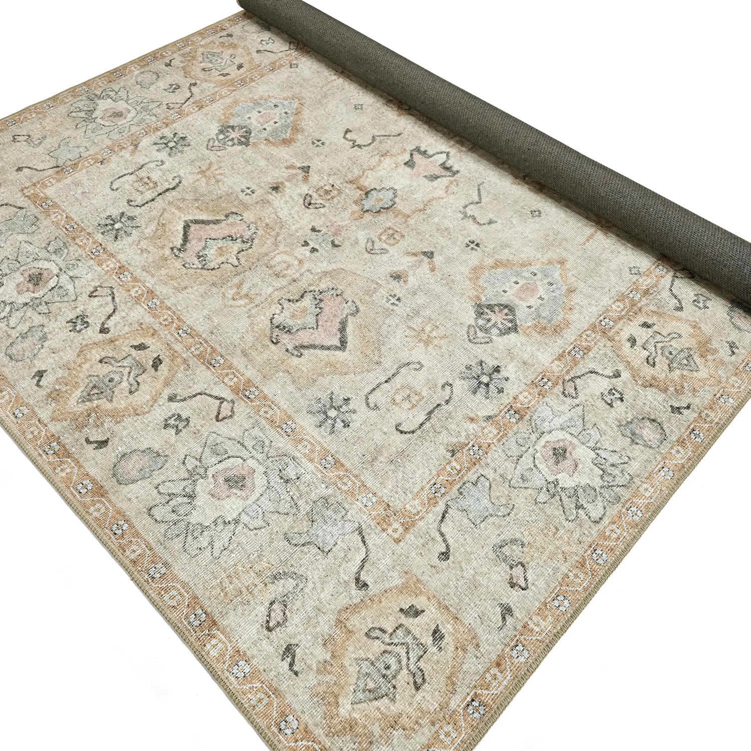 Flatweave rug - Amena (beige)