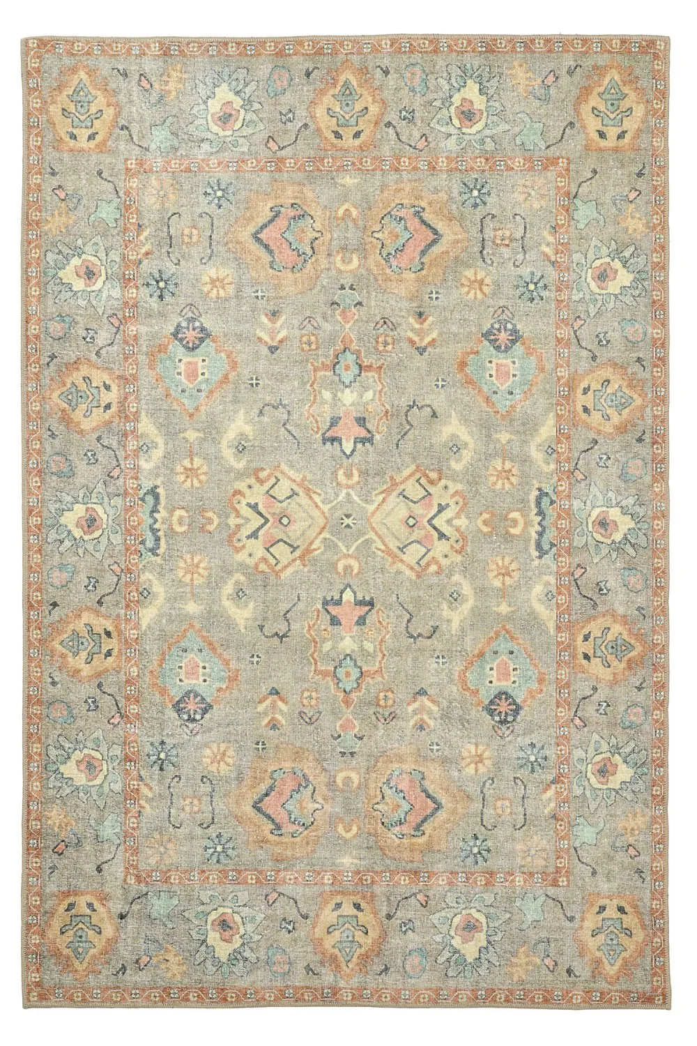 Flatweave rug - Amena (blue)