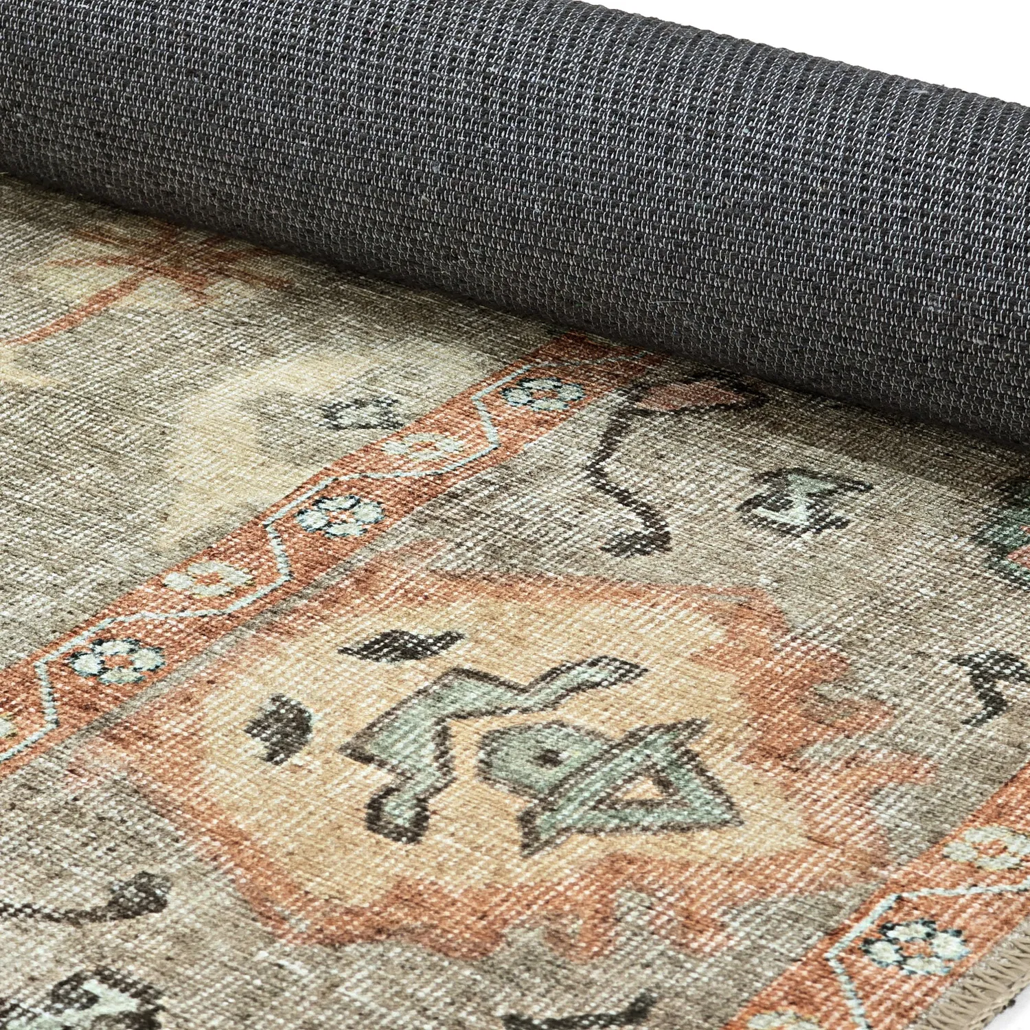 Flatweave rug - Amena (blue)