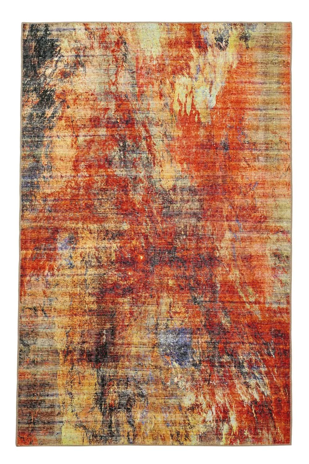 Flatweave rug - Bechar (red/multi)
