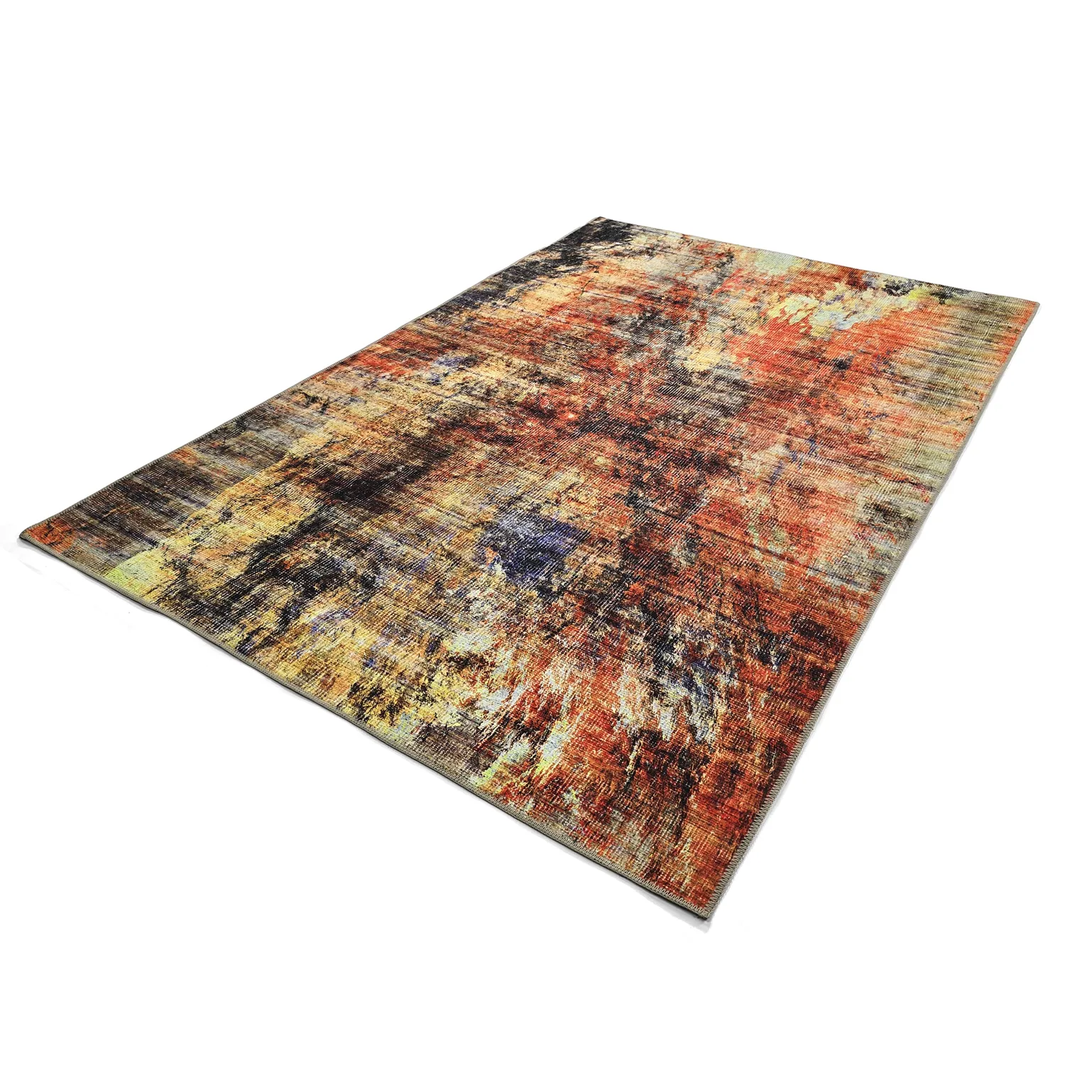 Flatweave rug - Bechar (red/multi)
