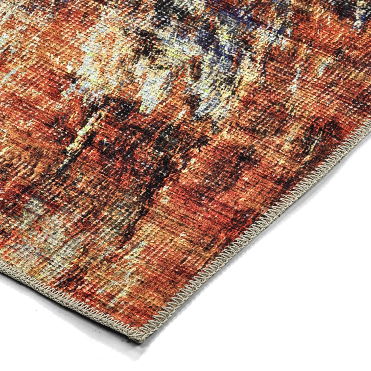 Flatweave rug - Bechar (red/multi)