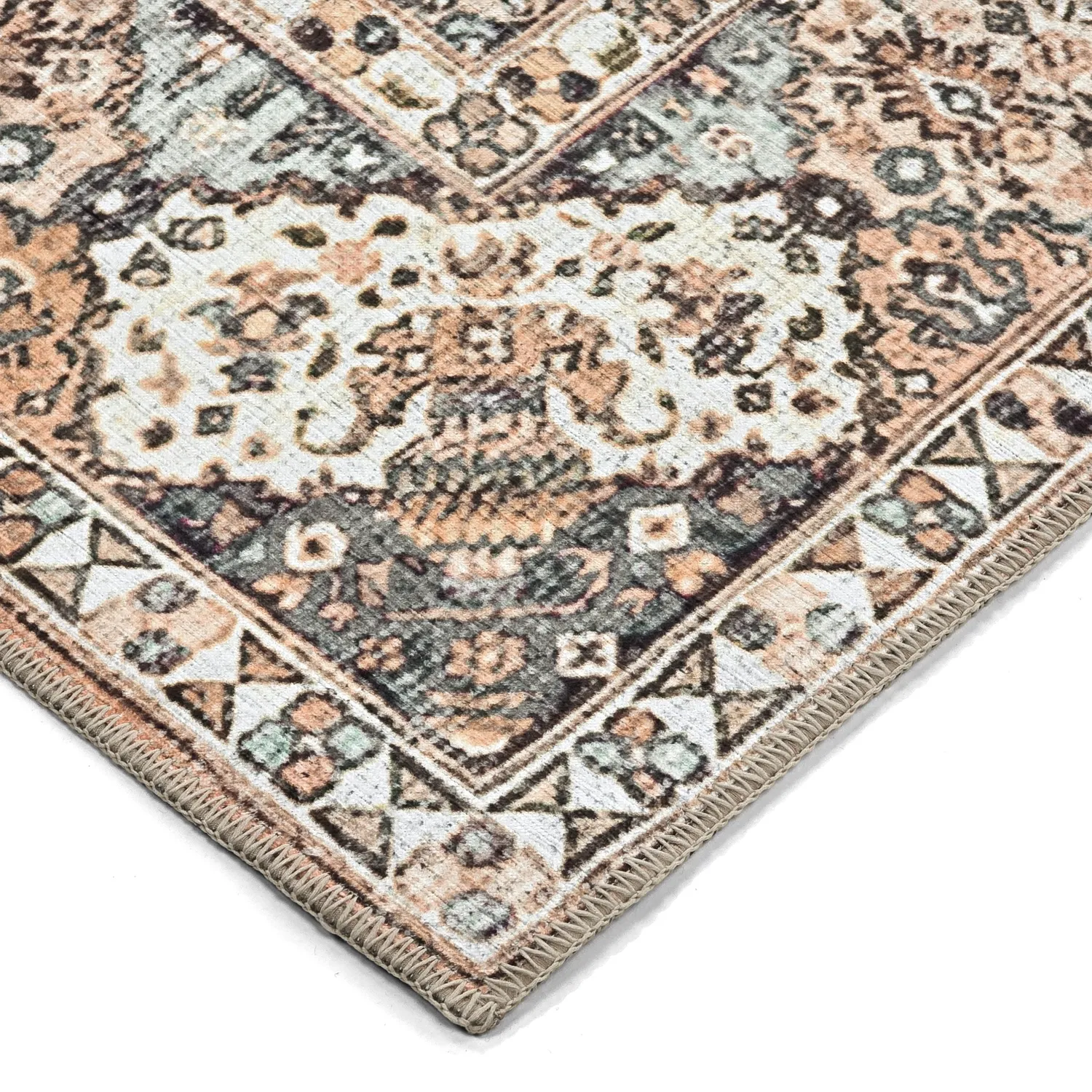 Flatweave rug - Berelina (beige/multi)