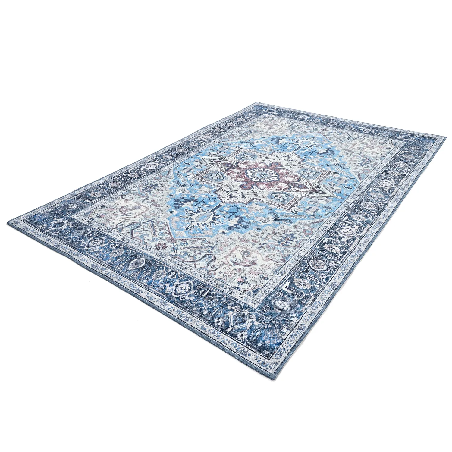 Flatweave rug - Birjand (blue)
