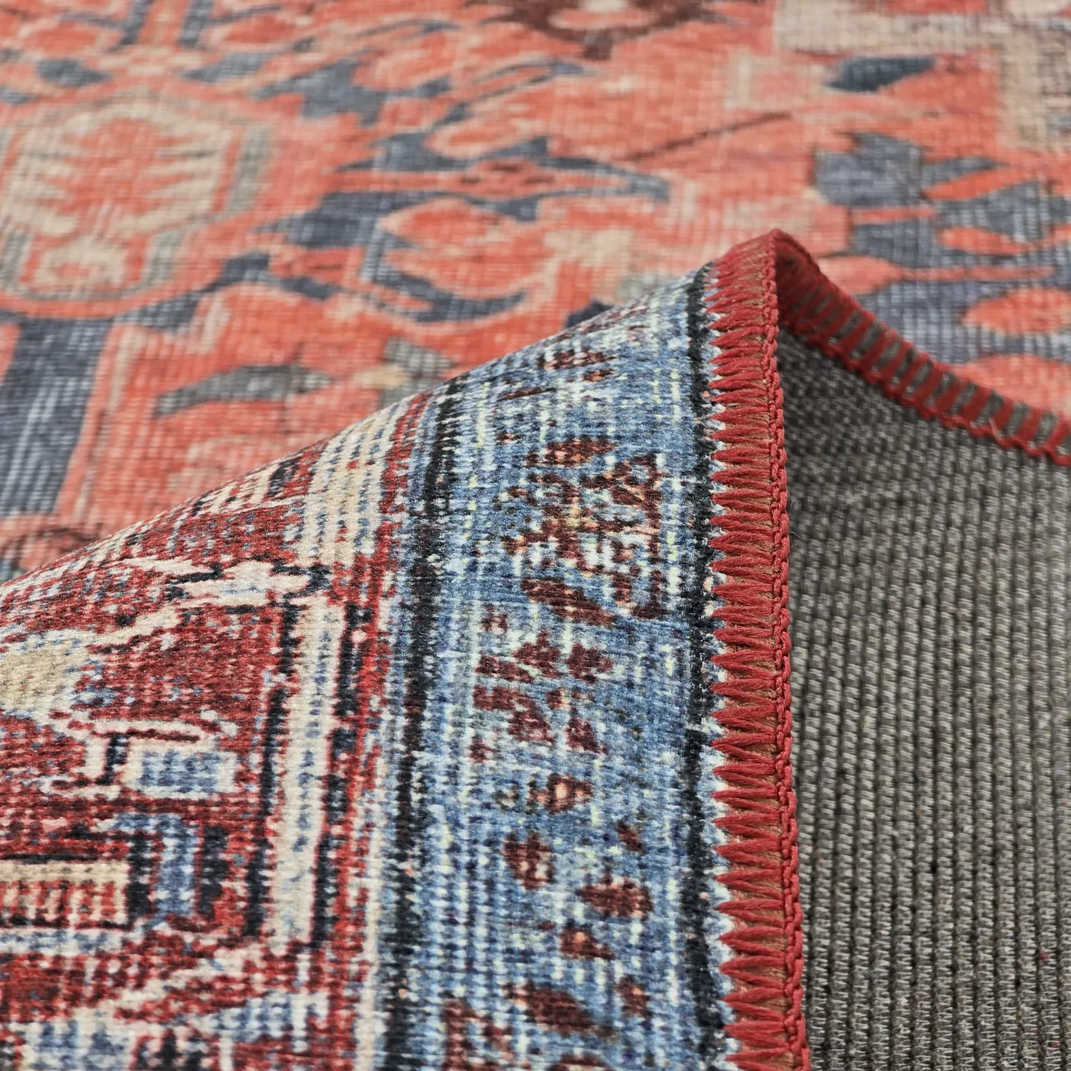 Flatweave rug - Birjand (red)