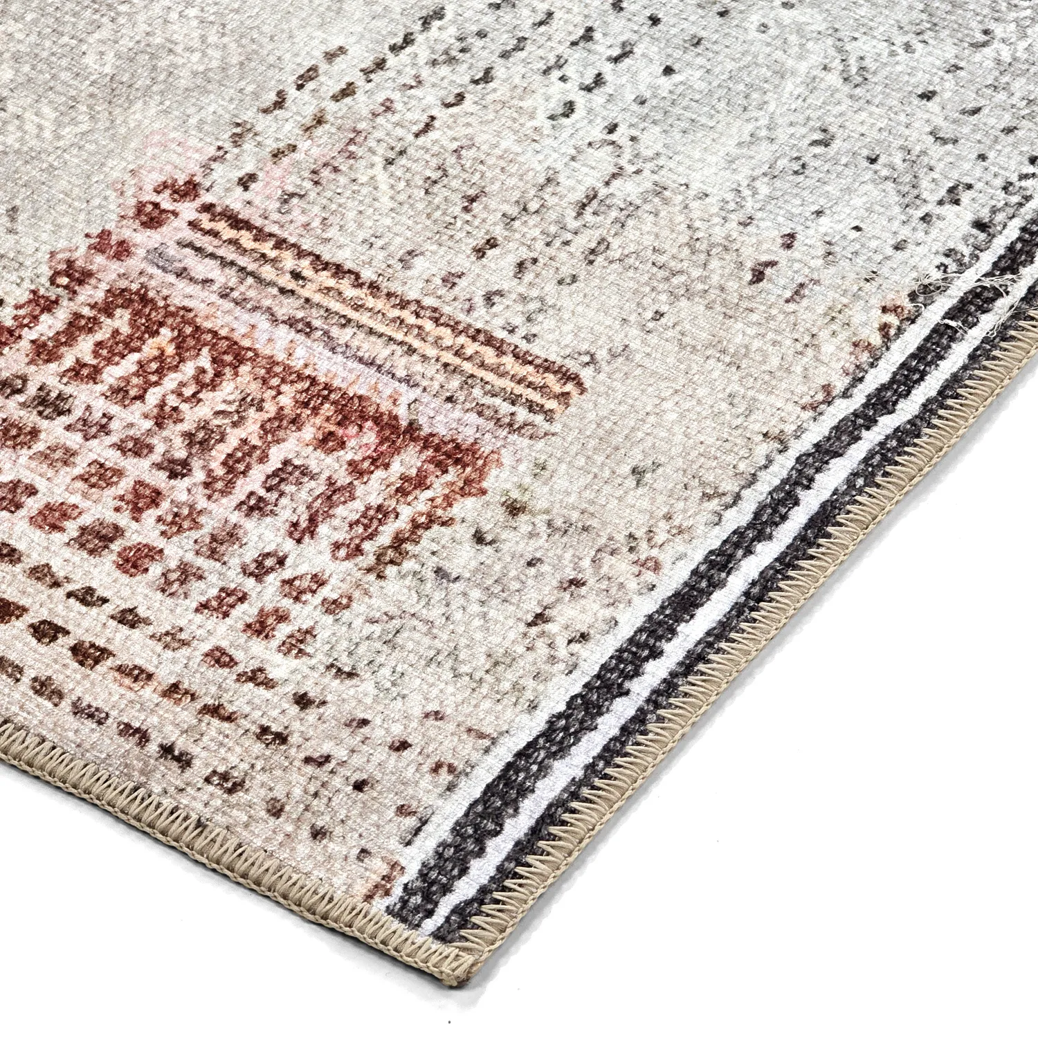 Flatweave rug - Calla (red)