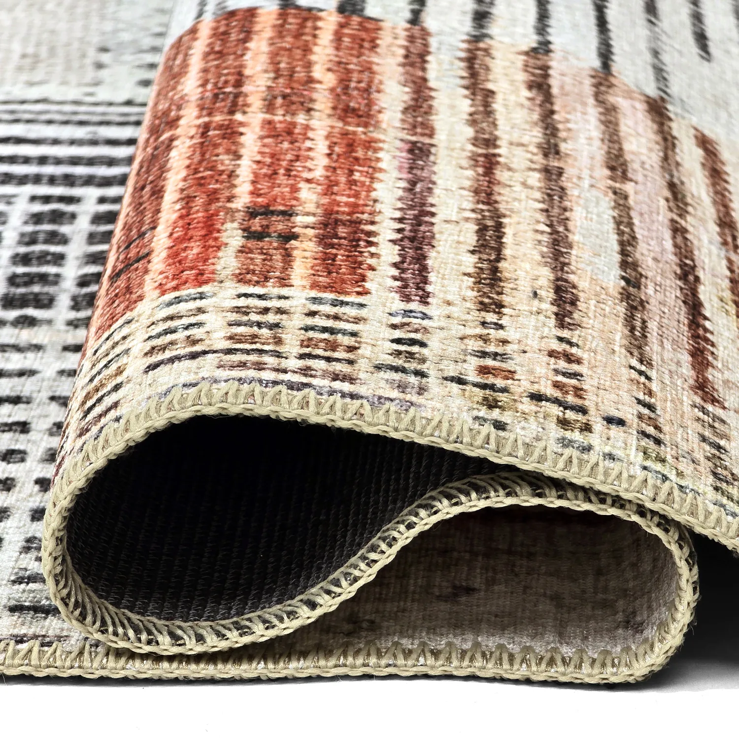 Flatweave rug - Calla (red)