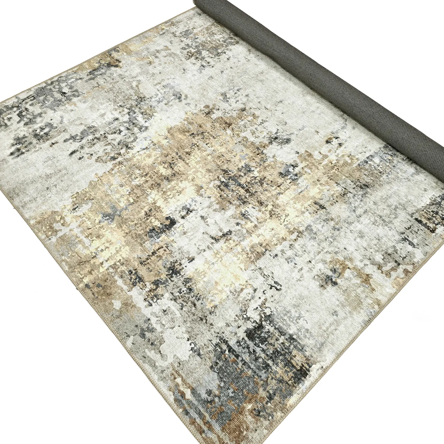 Flatweave rug - Comino (beige/multi)